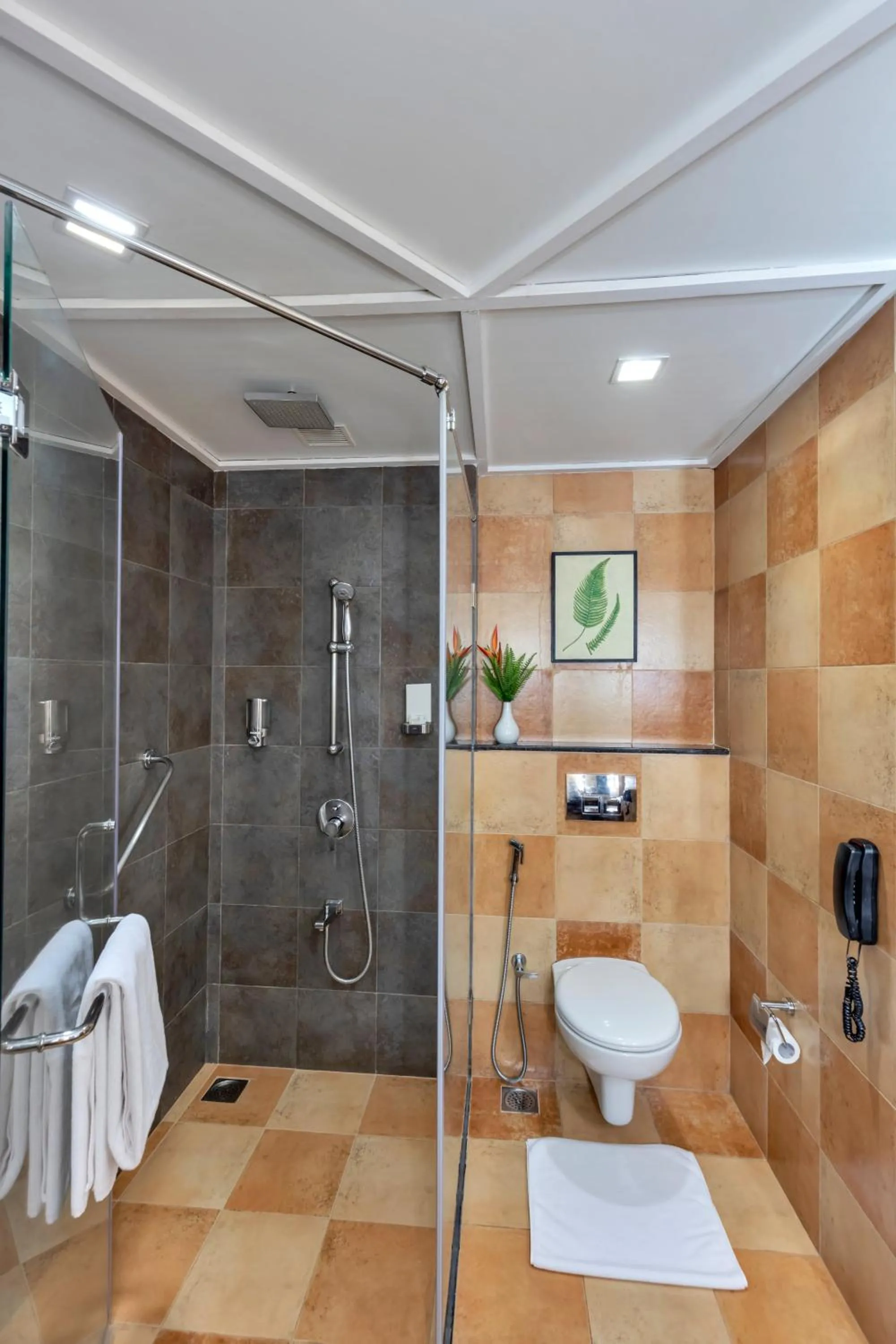 Bathroom in Club Mahindra Virajpet, Coorg