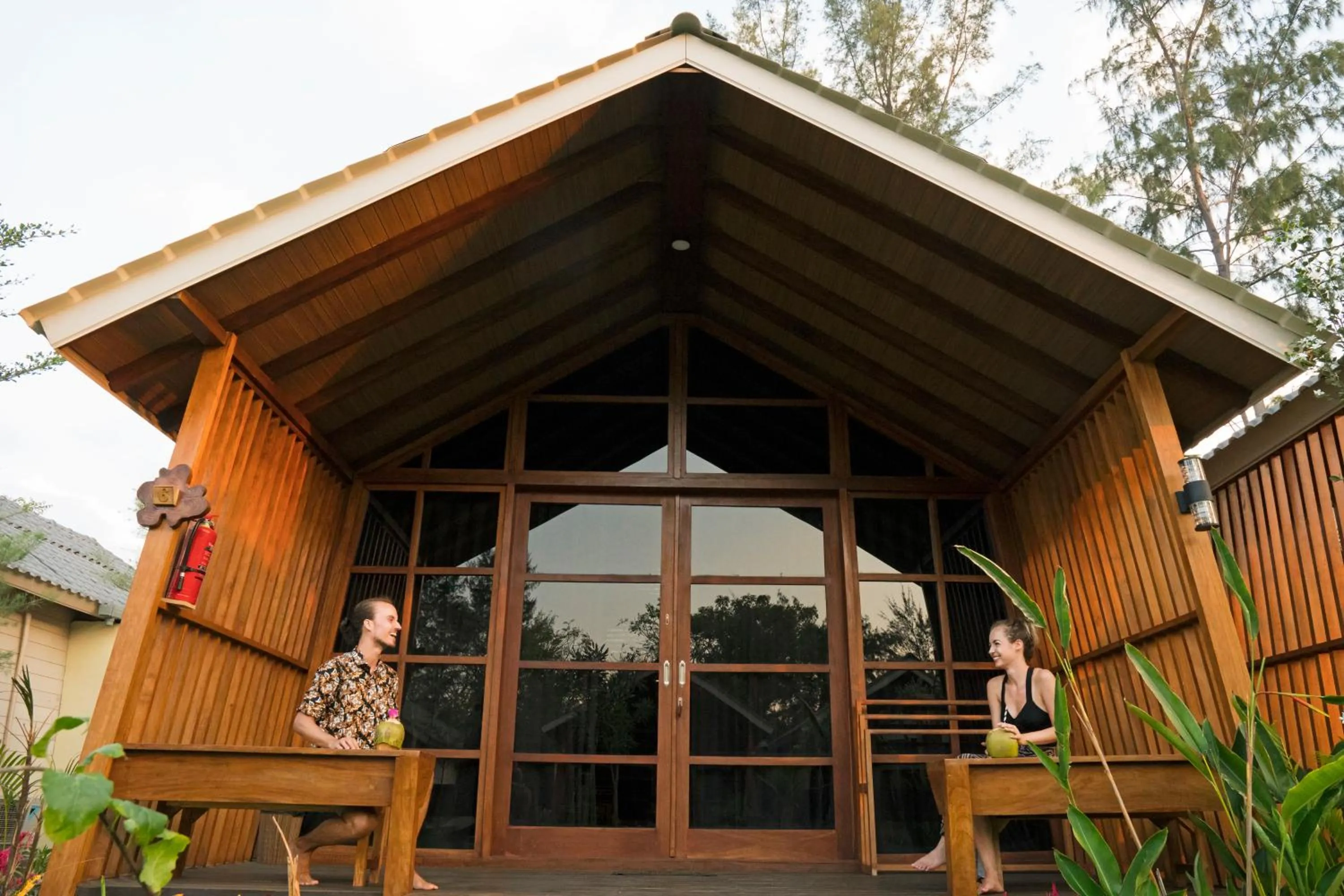 Property building in Wah Resort Gili Trawangan