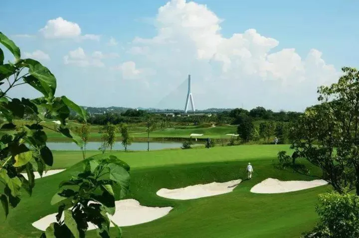Golfcourse in Hyatt Regency Zhuzhou