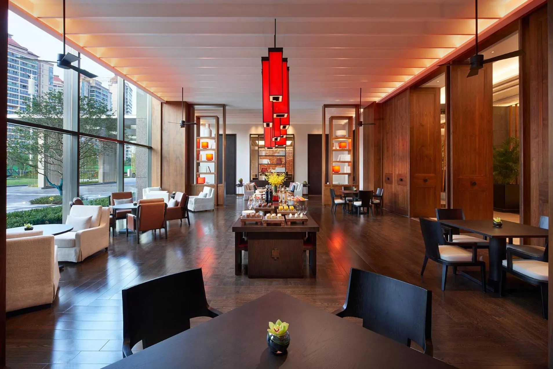 Seating area in Hyatt Regency Zhuzhou