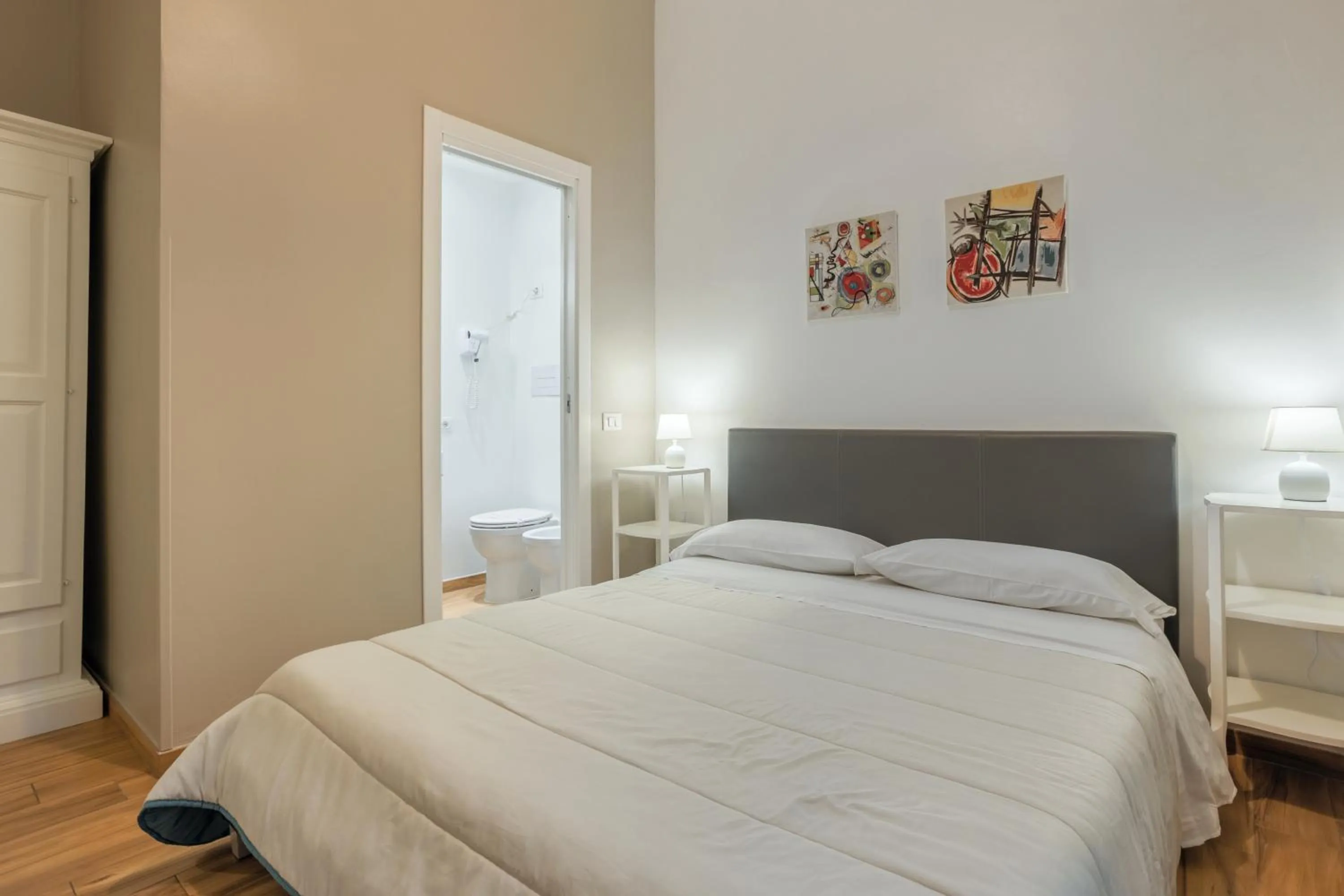 Bed in B&B Palermo Bella Rooms and Suites