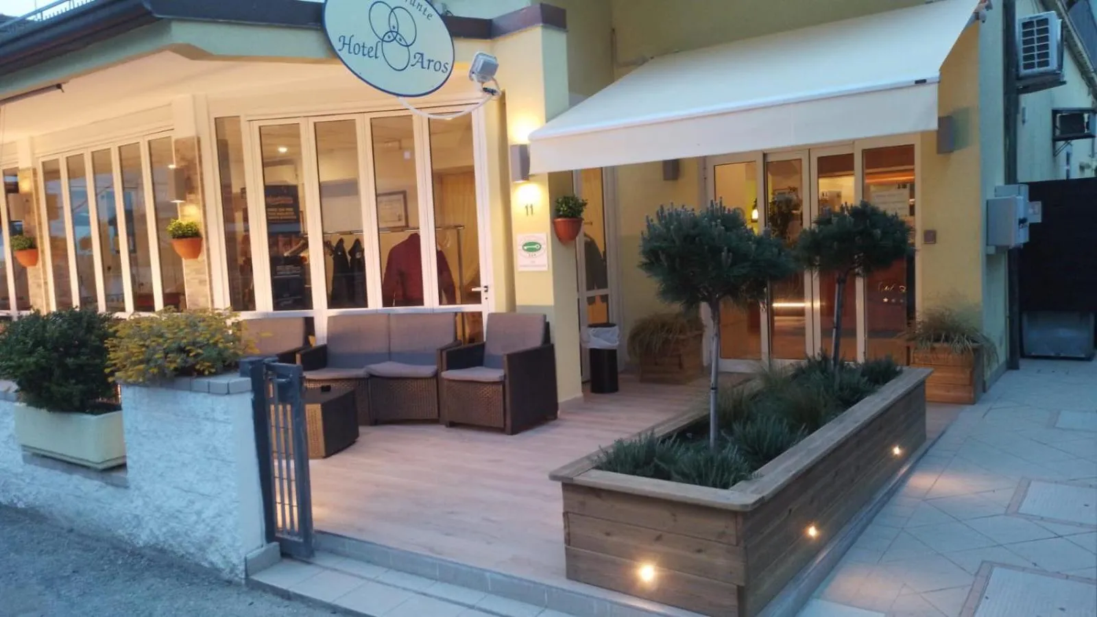 Property building in Hotel Aros