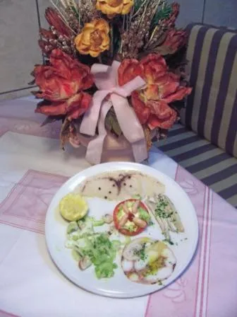 Food close-up in Hotel Aros