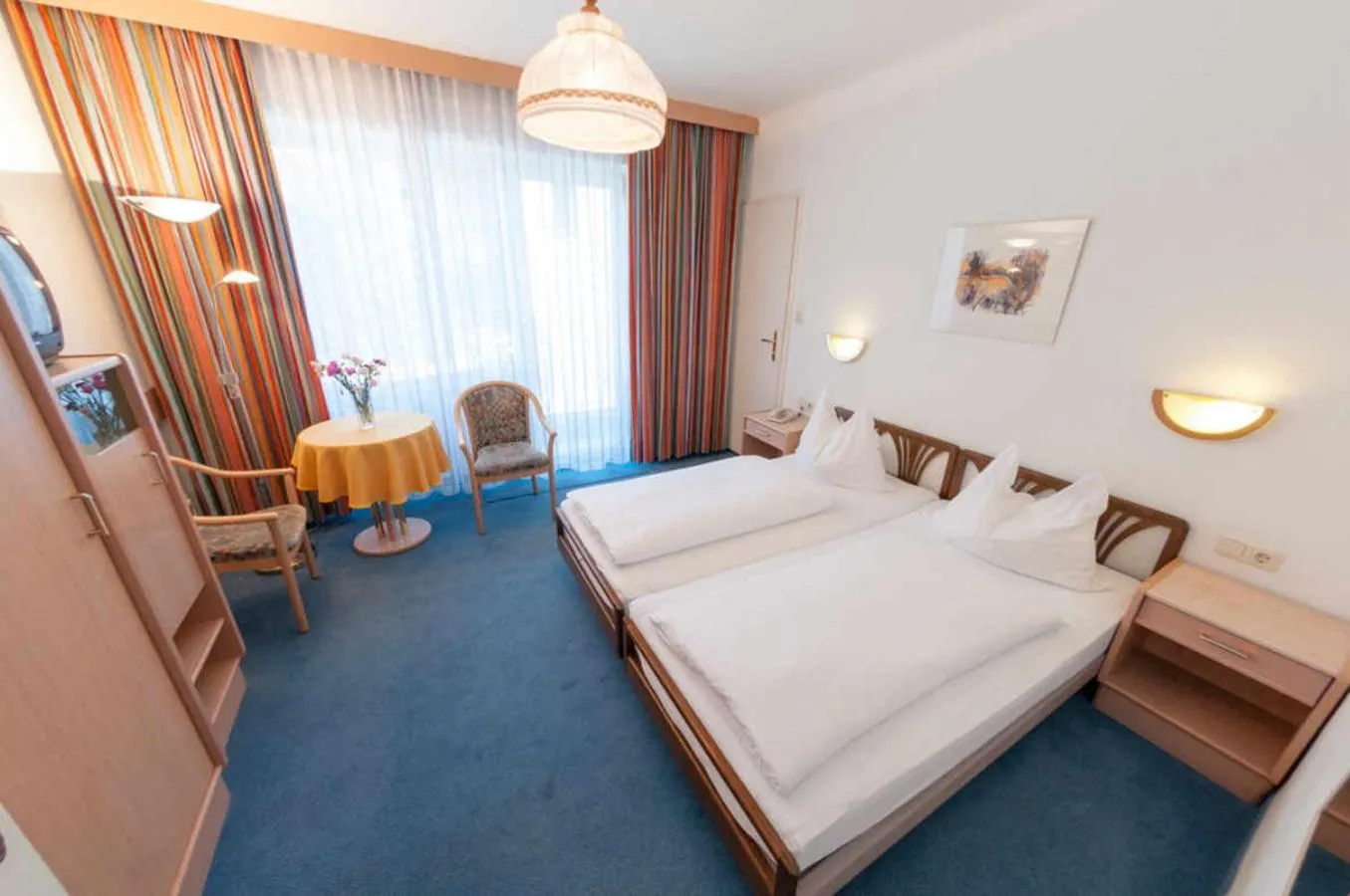 Photo of the whole room, Bed in Hotel Goethehof