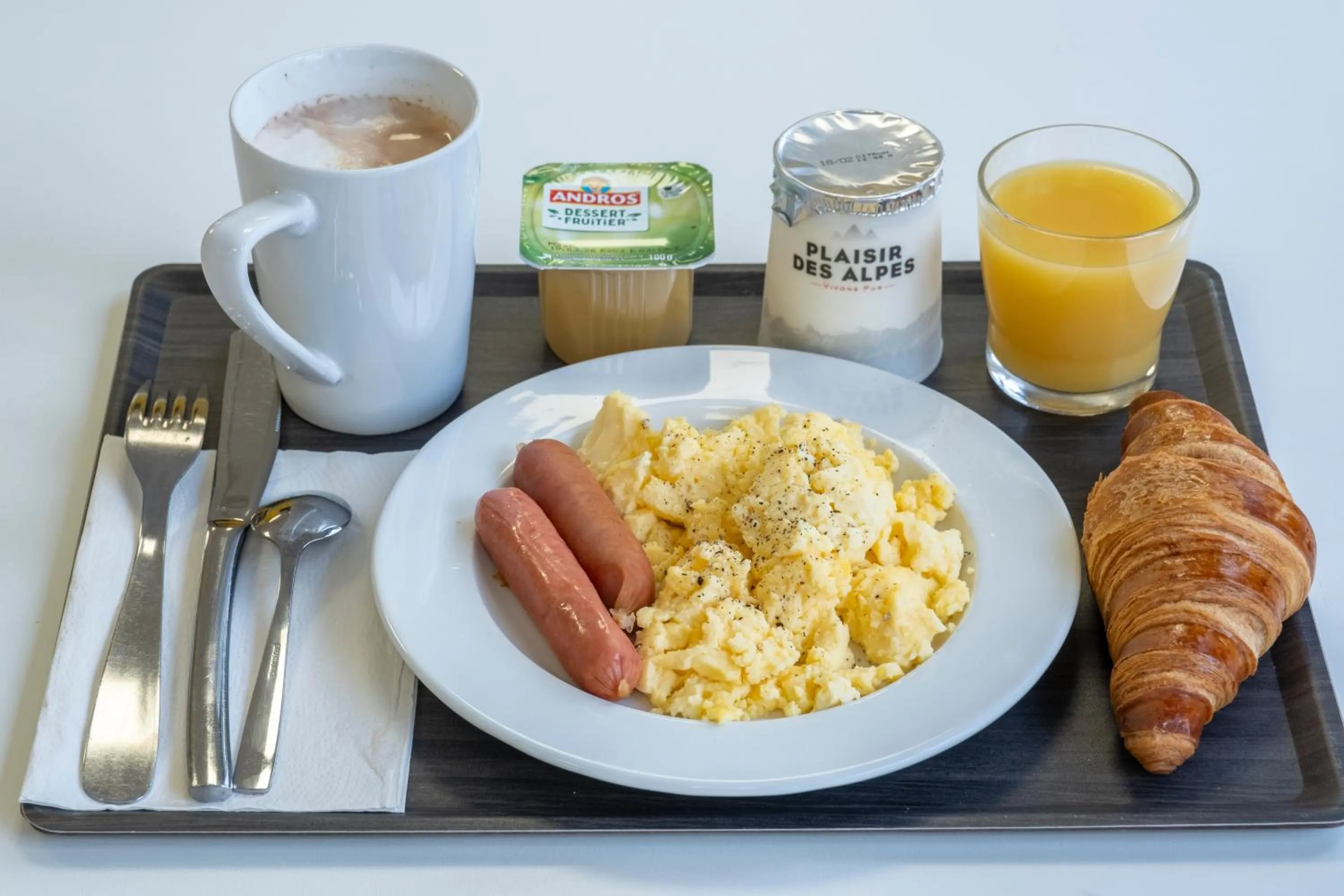 Buffet breakfast in Premiere Classe Roissy Aéroport Charles De Gaulle