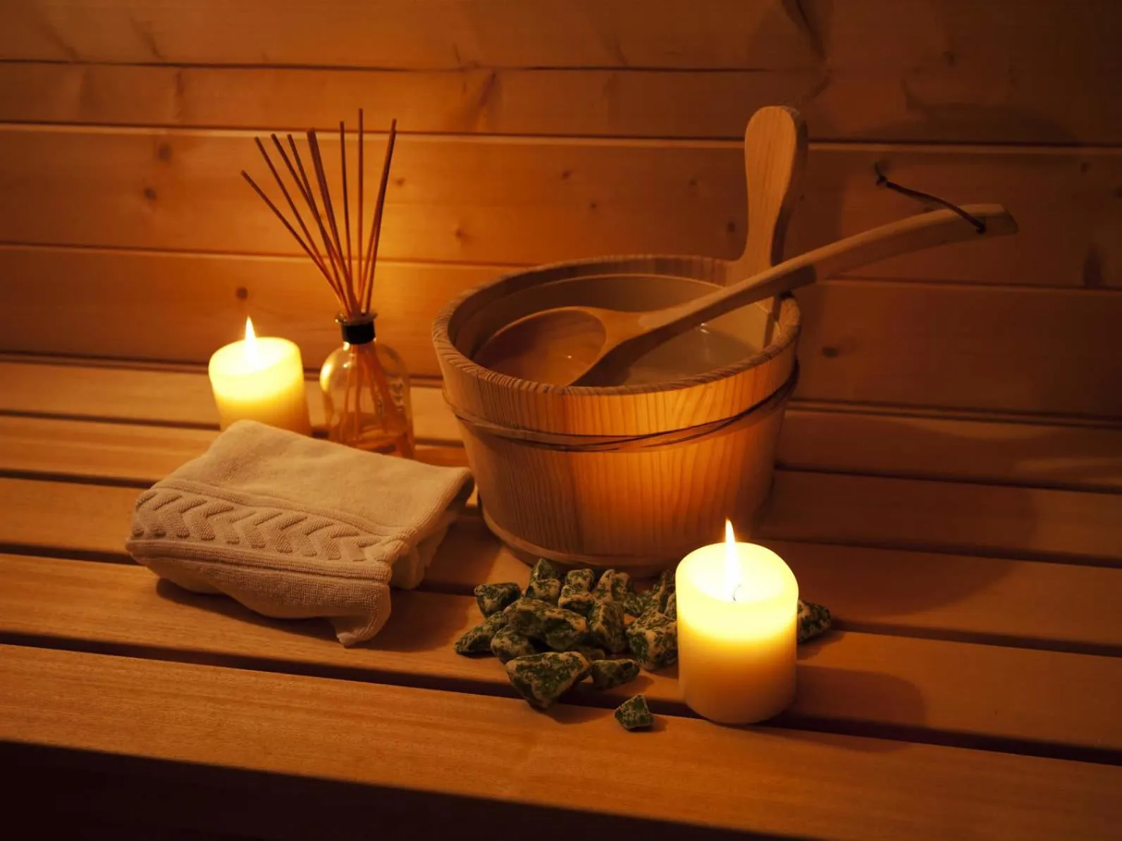 Sauna in Bellevue del Golfo Hotel & Spa