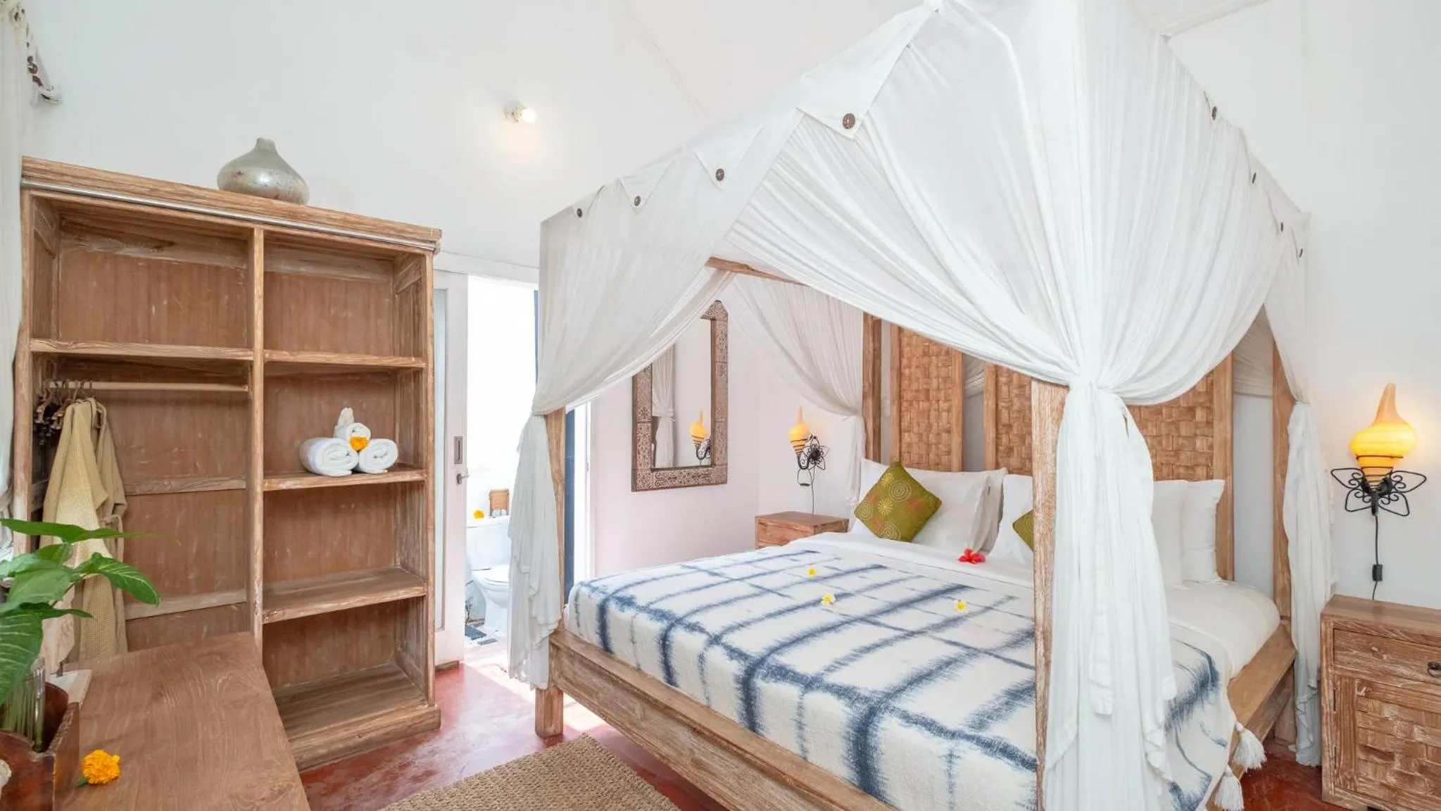 Bedroom, Bed in Ocean Luxury Villas - Private Pool Seminayk