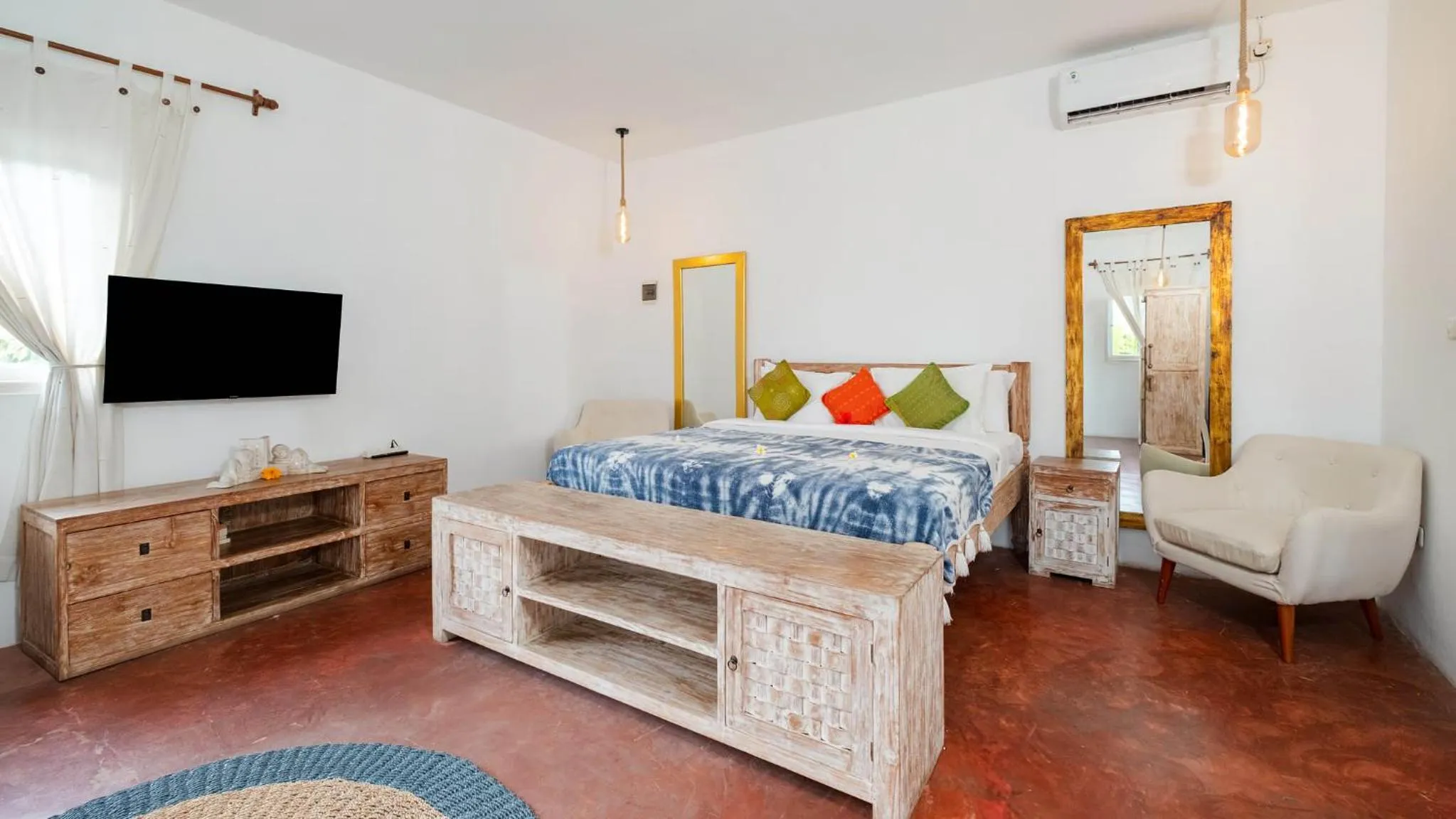 Bedroom, Bed in Ocean Luxury Villas - Private Pool Seminayk