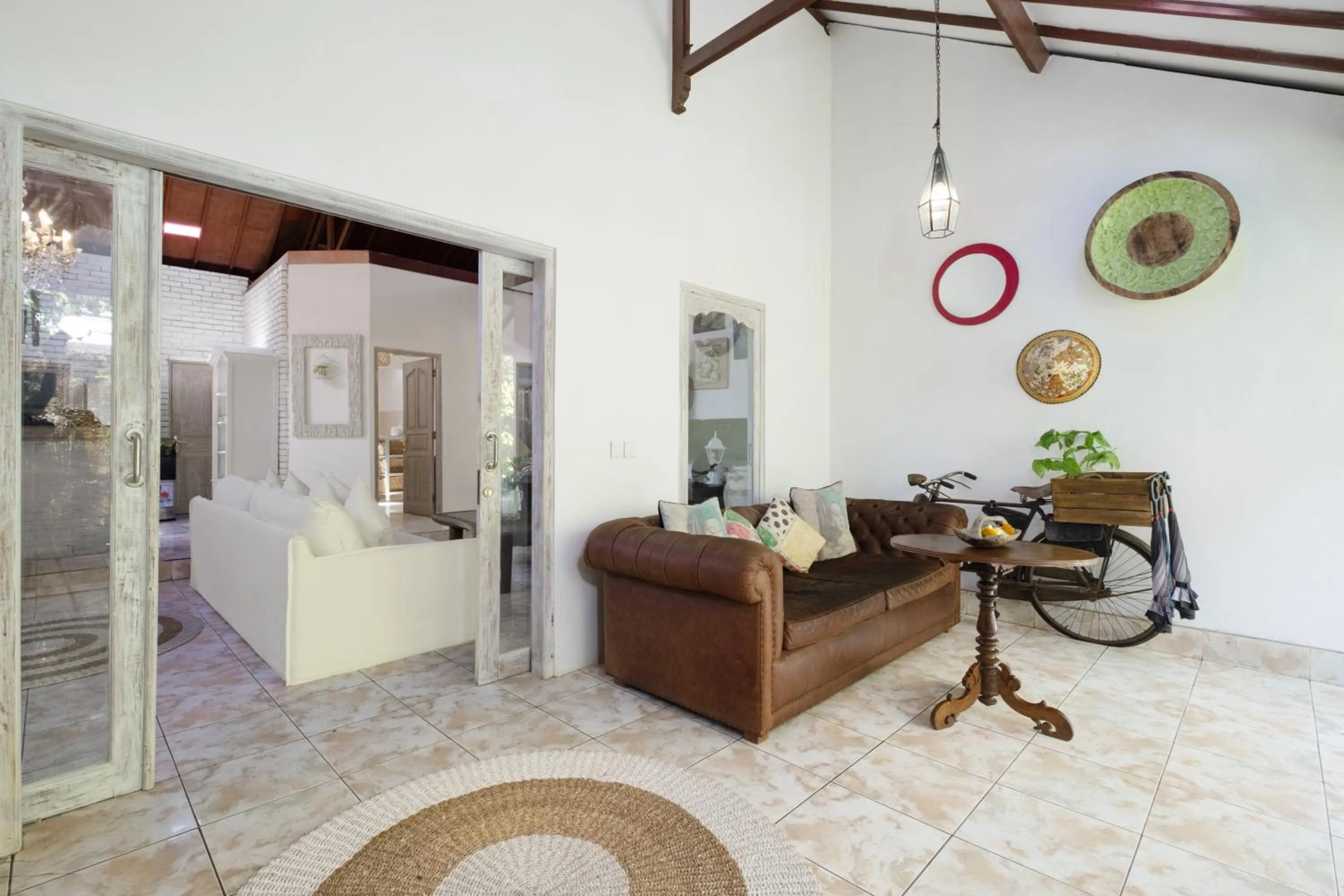 Inner courtyard view in Ocean Luxury Villas - Private Pool Seminayk