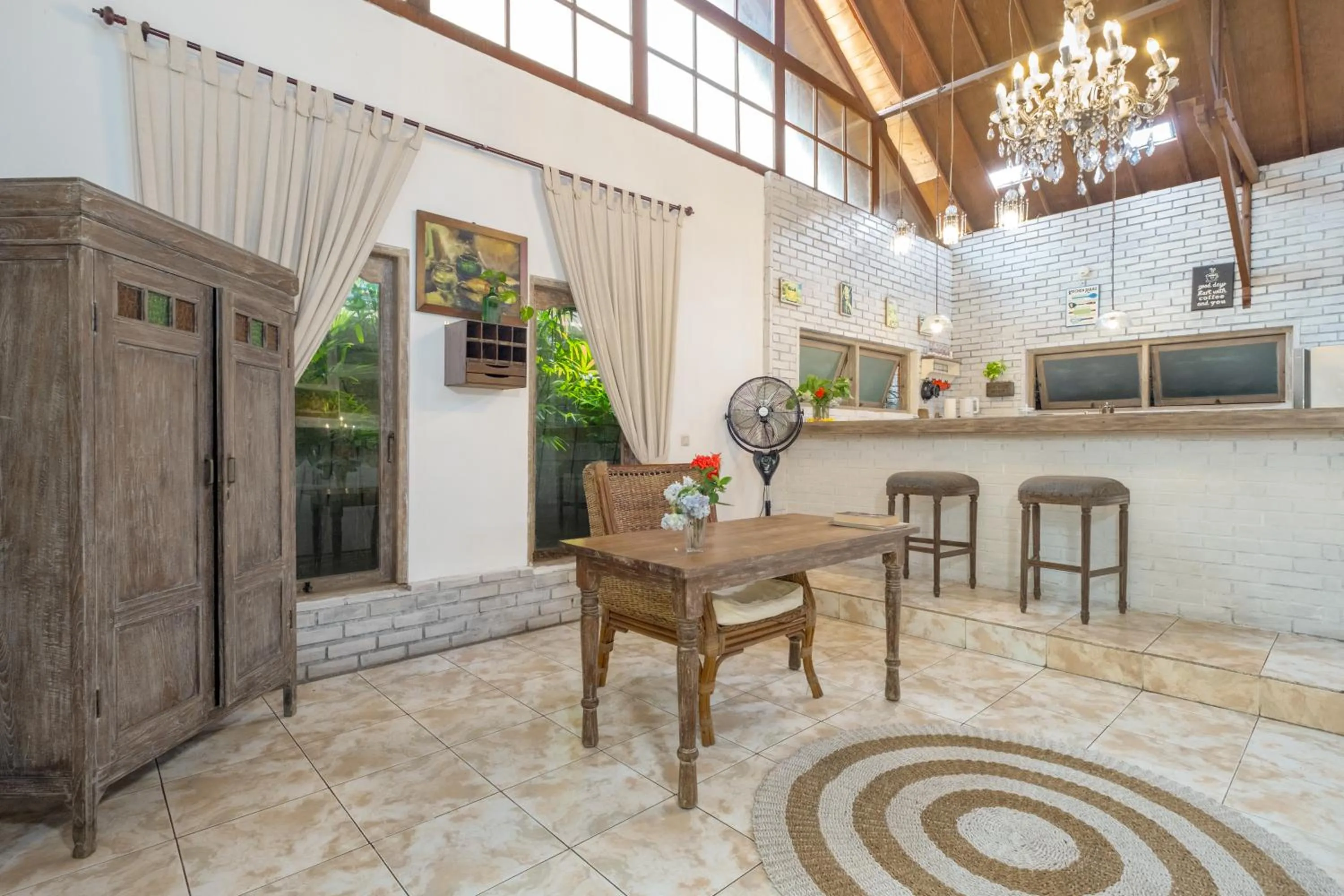 Living room in Ocean Luxury Villas - Private Pool Seminayk