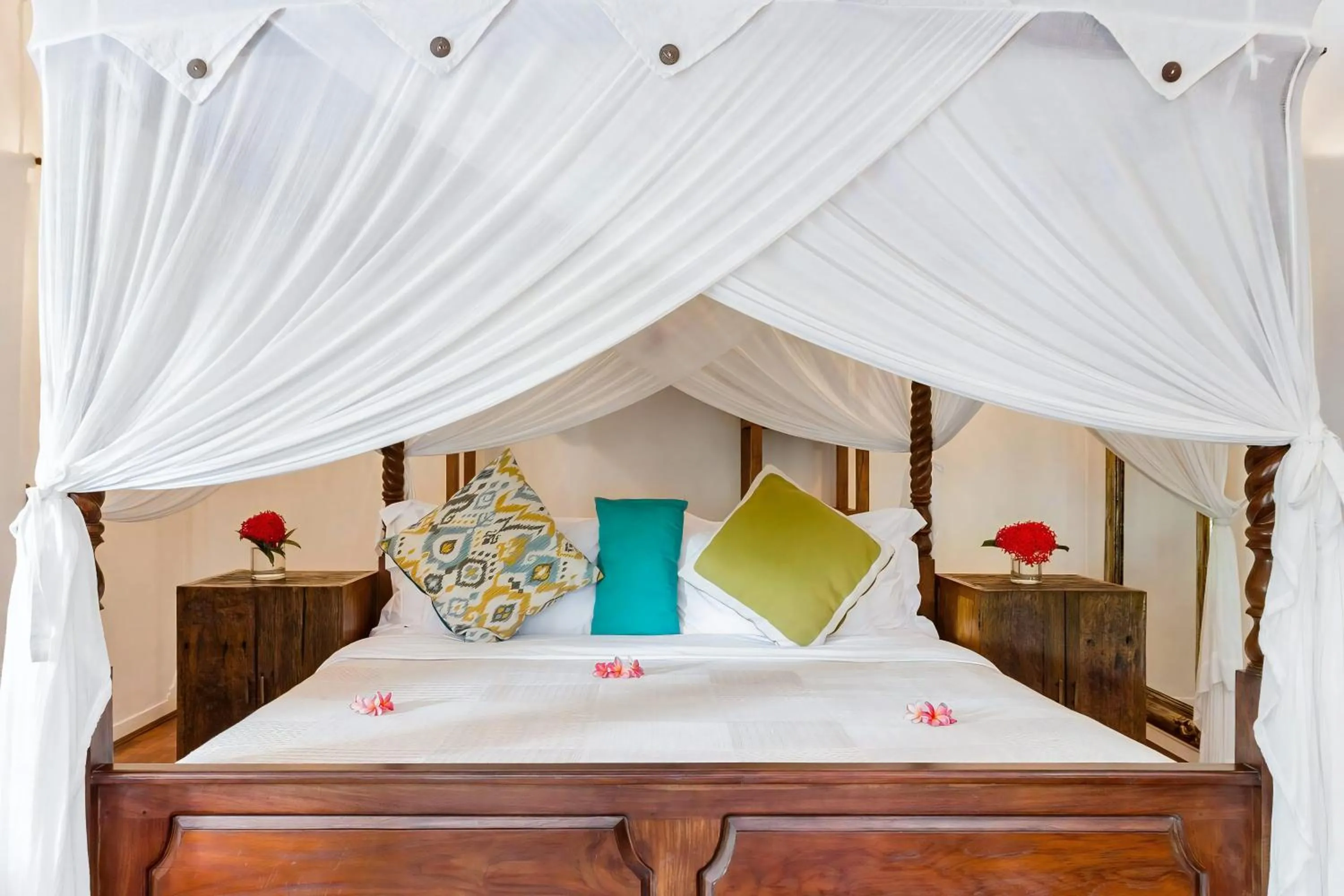 Bed in Ocean Luxury Villas - Private Pool Seminayk