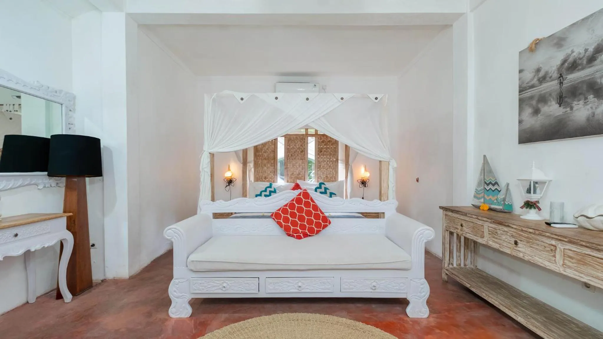 Bedroom, Bed in Ocean Luxury Villas - Private Pool Seminayk