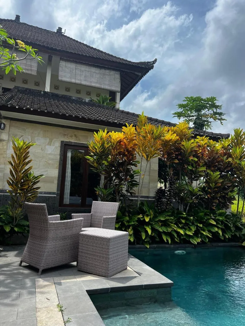 Pool view in Dukuh Village Villas & Art