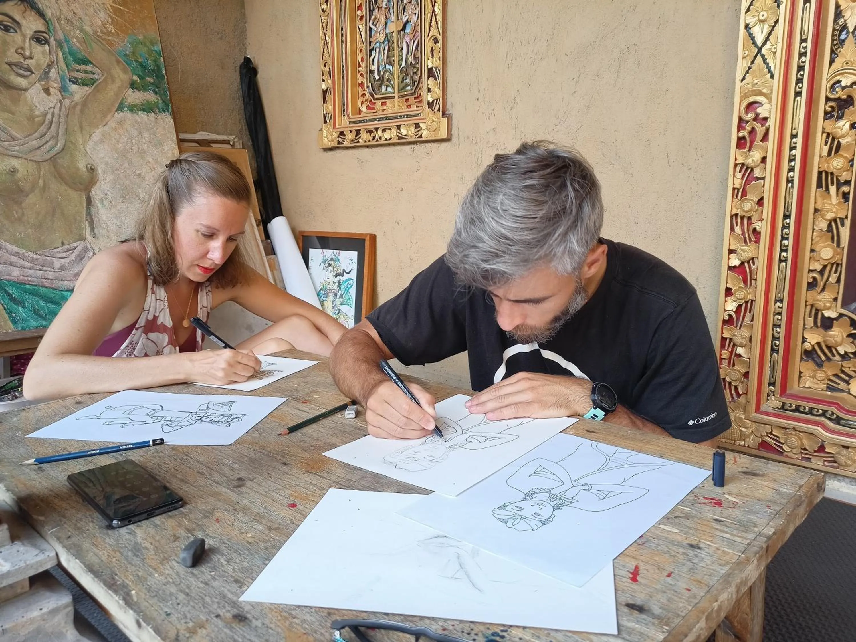 Guests in Dukuh Village Villas & Art