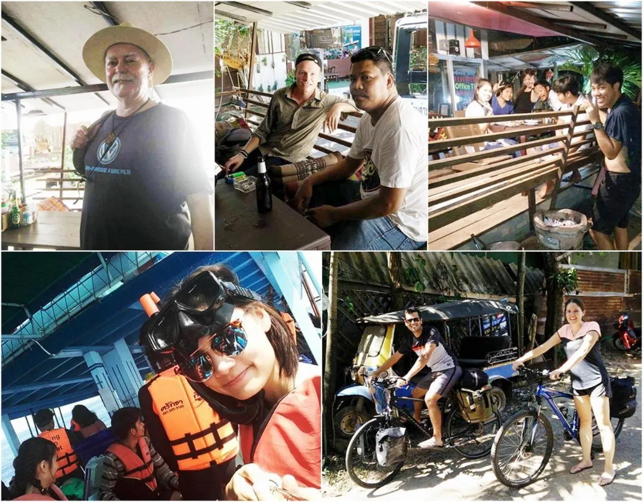 Staff in Tuk Tuk Guesthouse