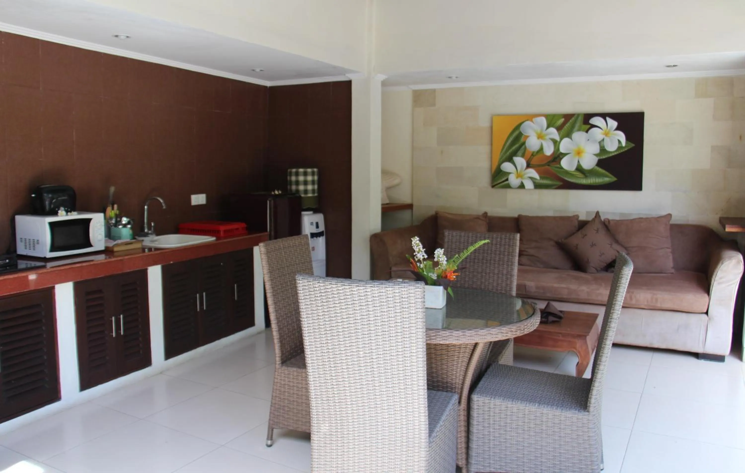 Dining area in Villa Bali Zen Kerobokan