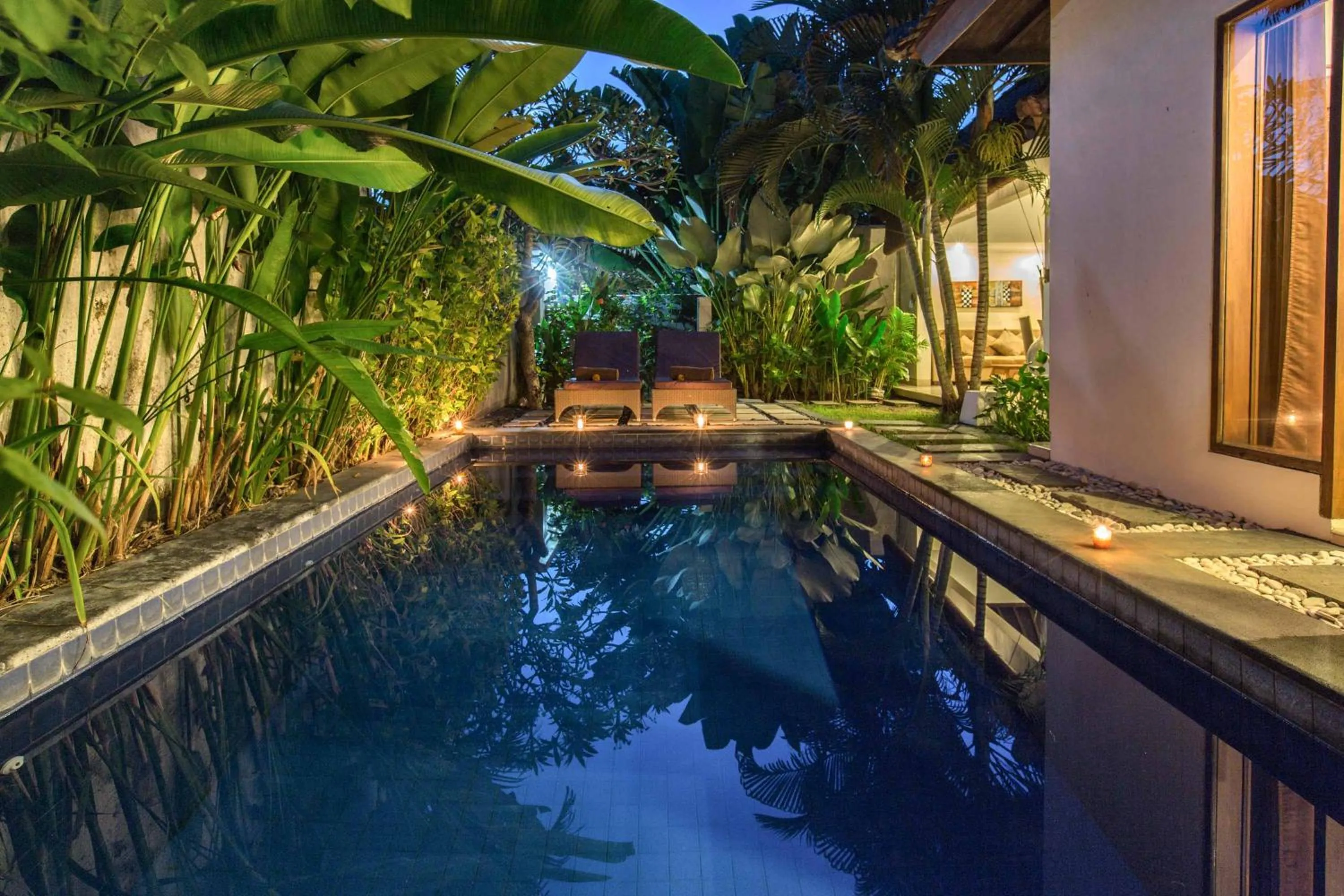 Swimming pool in Villa Bali Zen Kerobokan
