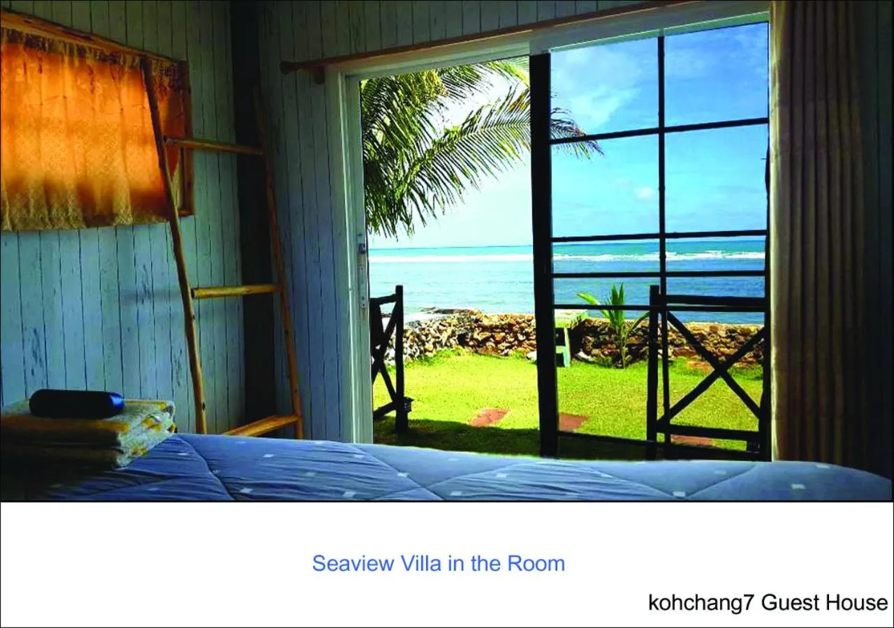 Sea view, Bed in Kohchang 7 seaview bungalow