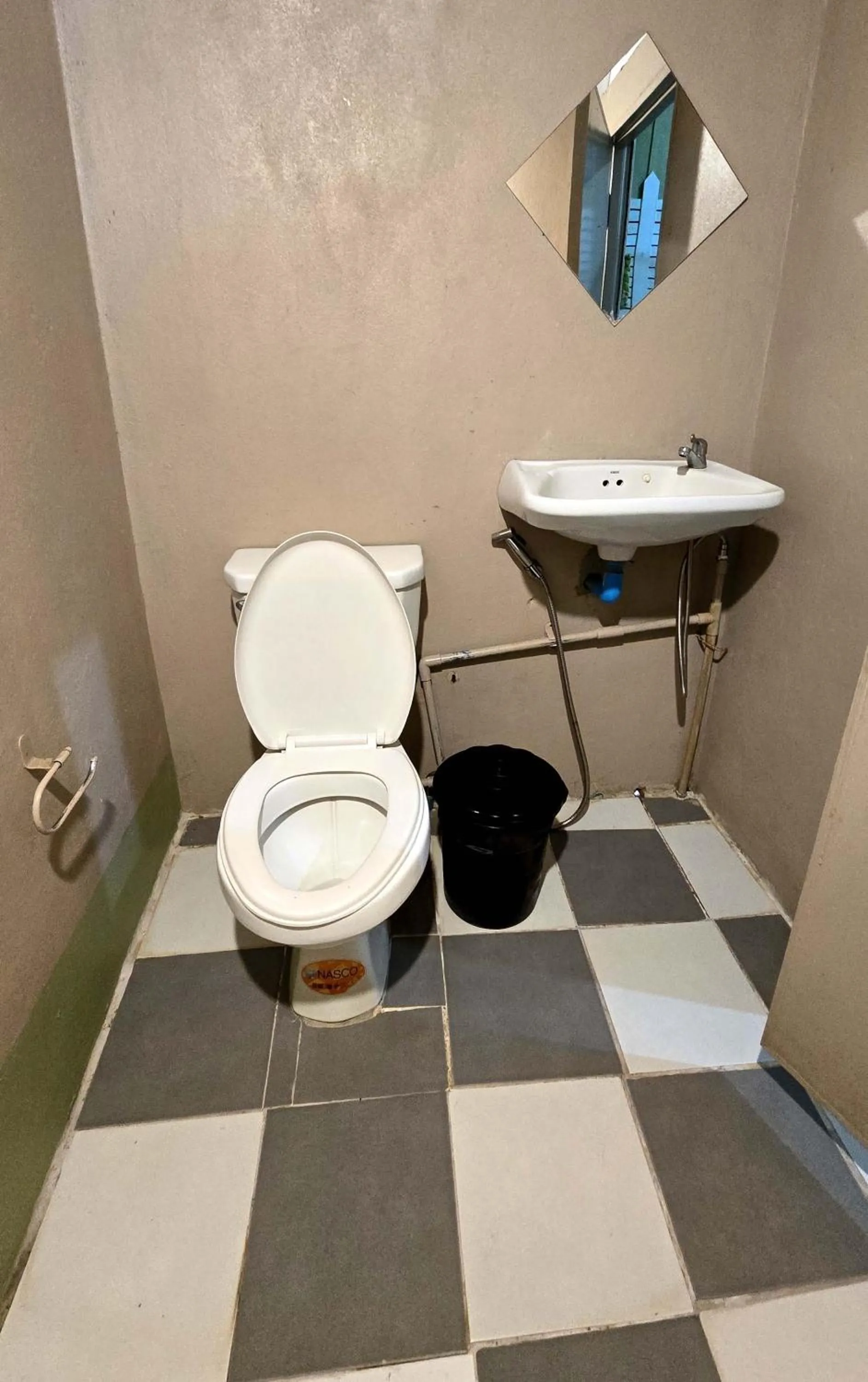 Toilet in Kohchang 7 seaview bungalow