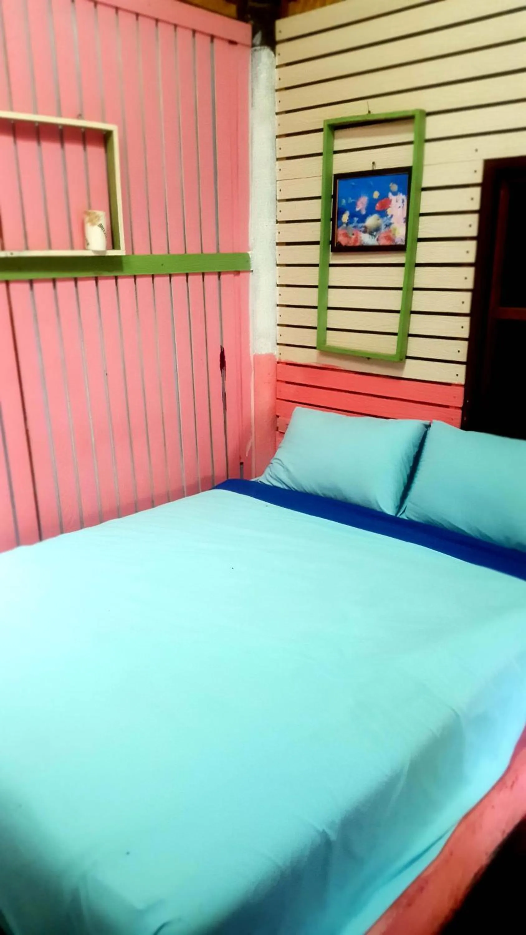 Bedroom, Bed in Kohchang 7 seaview bungalow