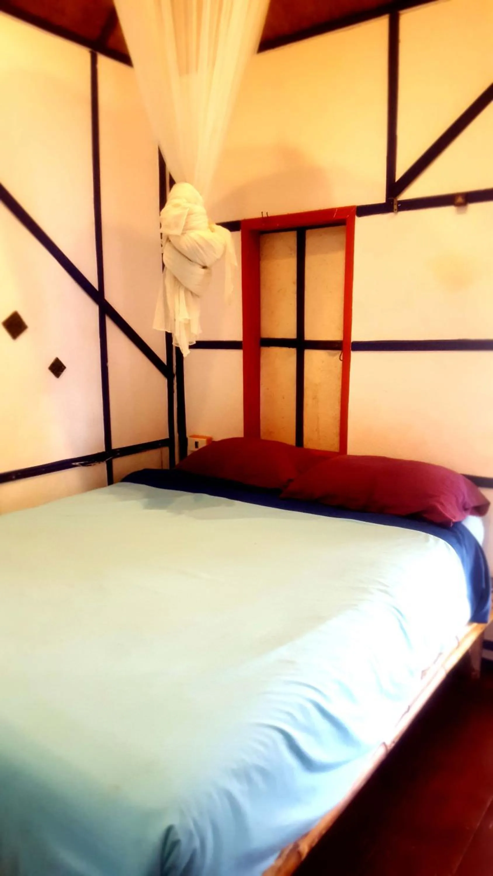 Bedroom, Bed in Kohchang 7 seaview bungalow