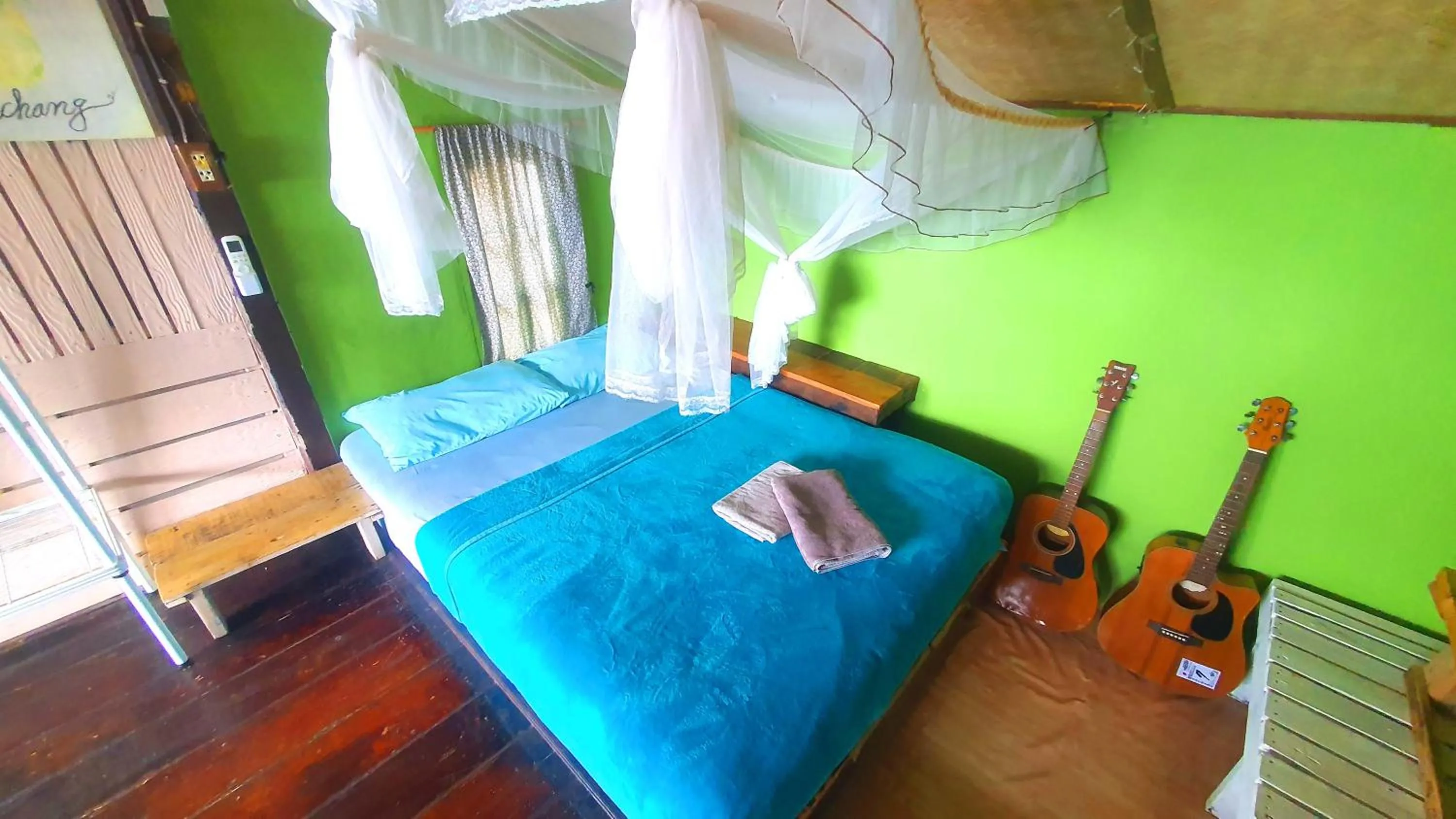 Property building, Bed in Kohchang 7 seaview bungalow