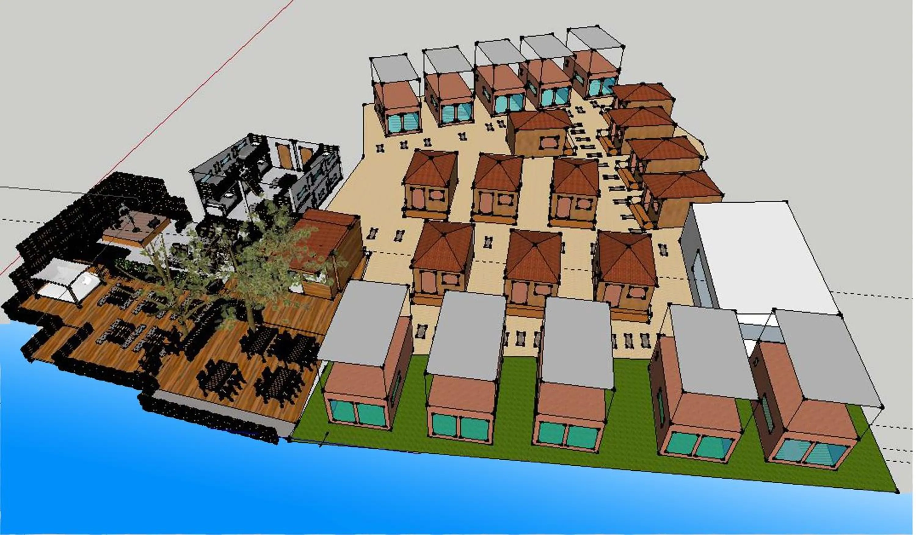 Off site in Kohchang 7 seaview bungalow