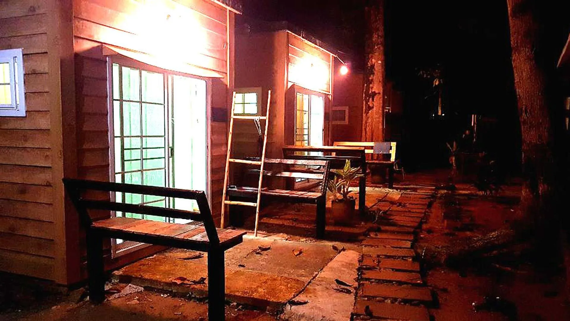 Garden in Kohchang 7 seaview bungalow