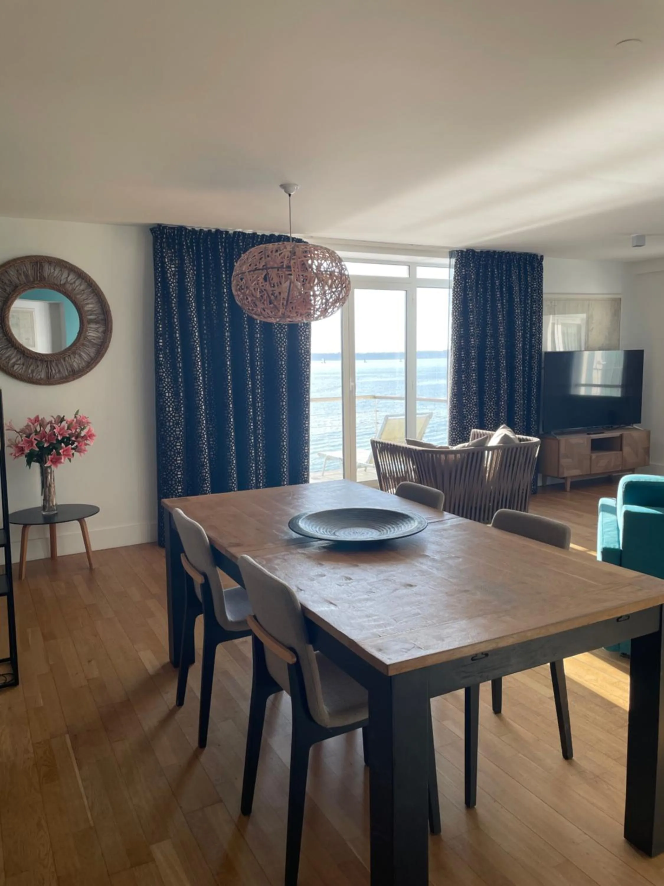 Living room in Les Sables Blancs