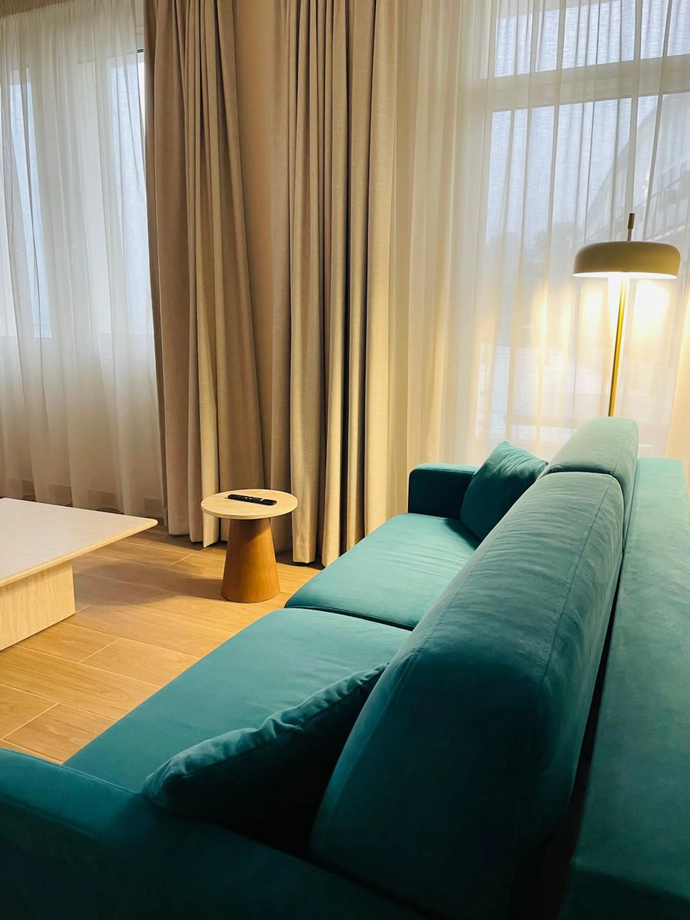 Seating area, Bed in Les Sables Blancs