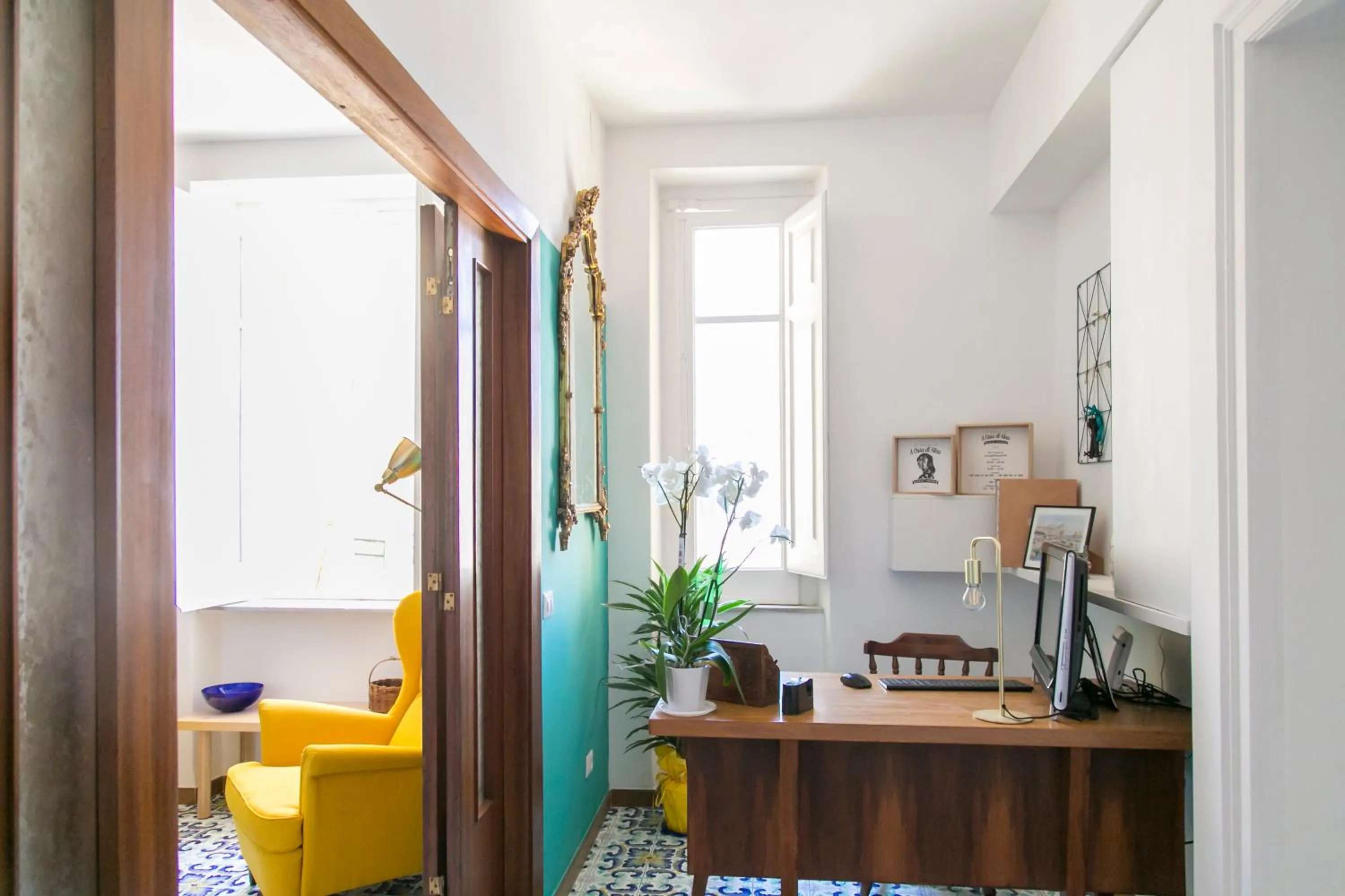 Lobby or reception in A Casa di Nina Guest House