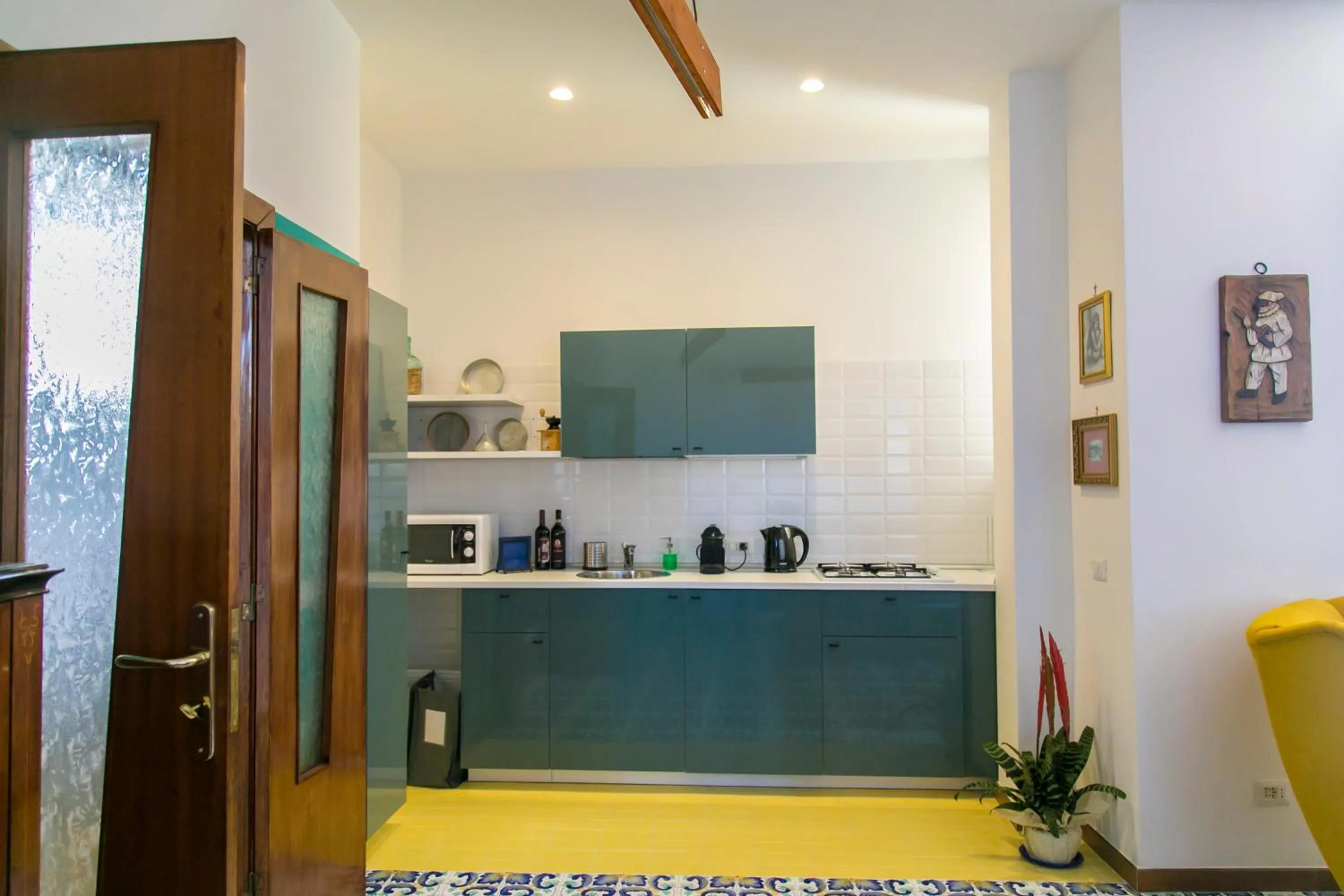 Kitchen or kitchenette in A Casa di Nina Guest House