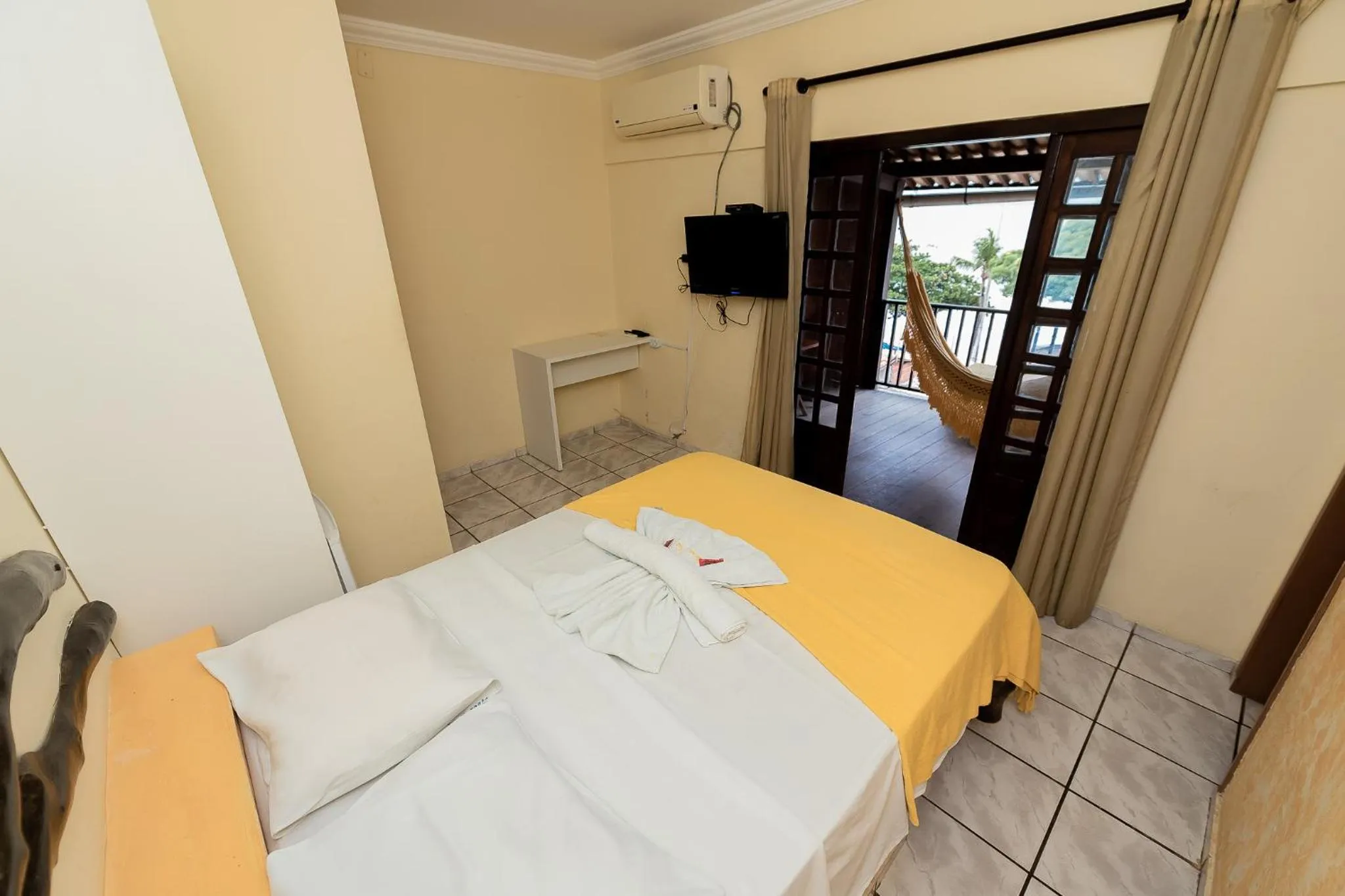 Bed in Pousada Terra do Sol Natal