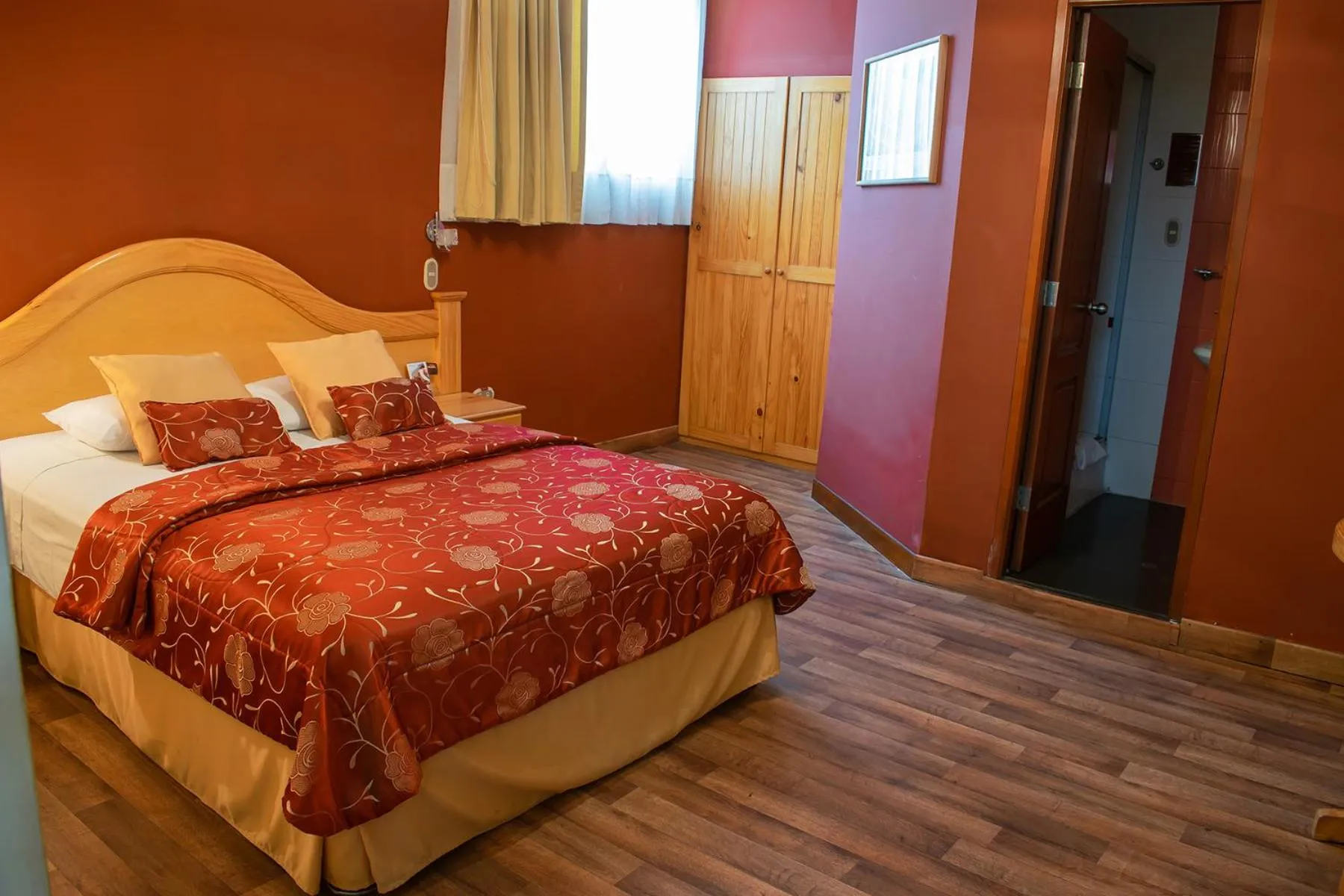 Bed in Hotel Inka Path