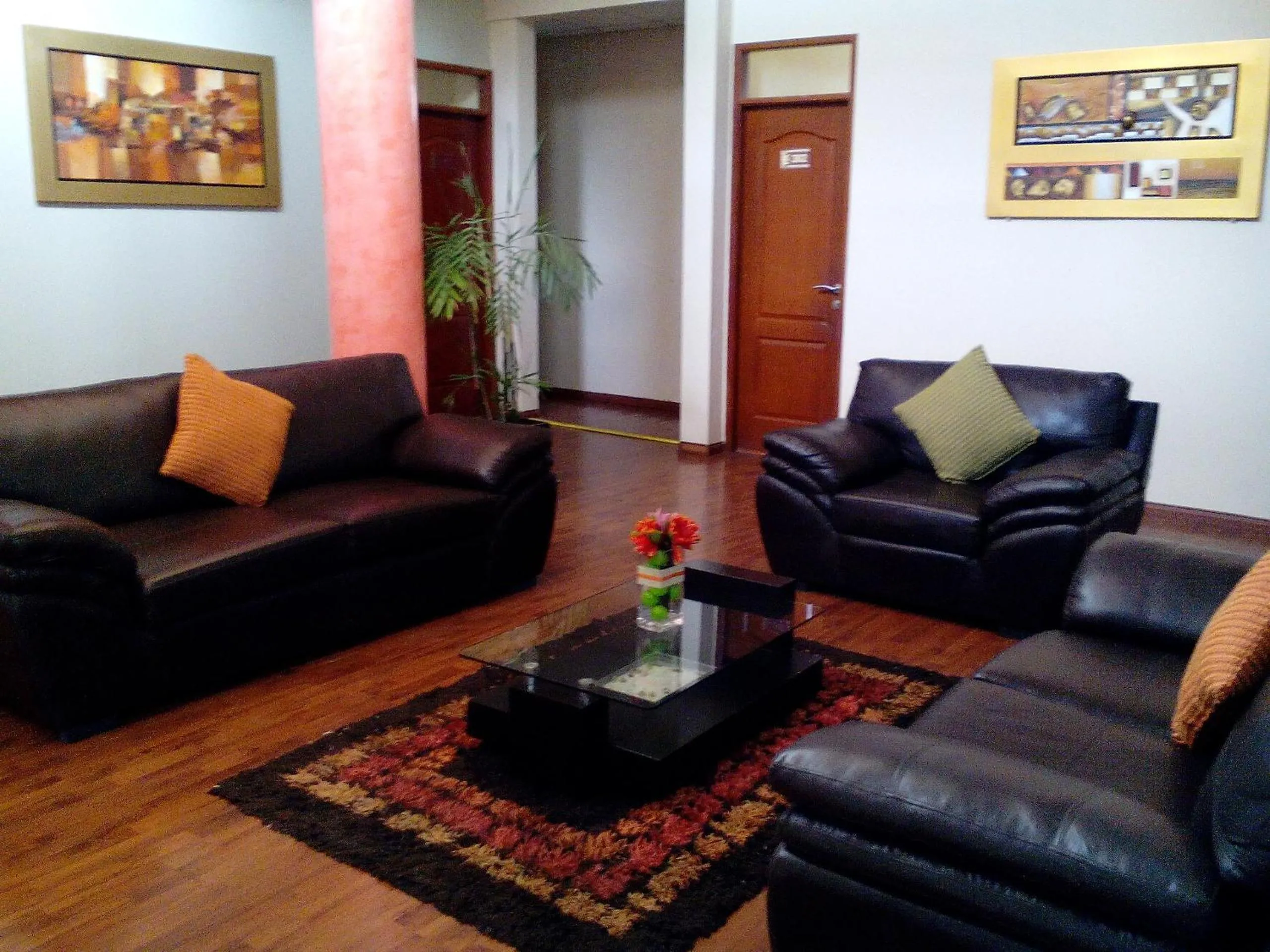 Lobby or reception in Hotel Inka Path