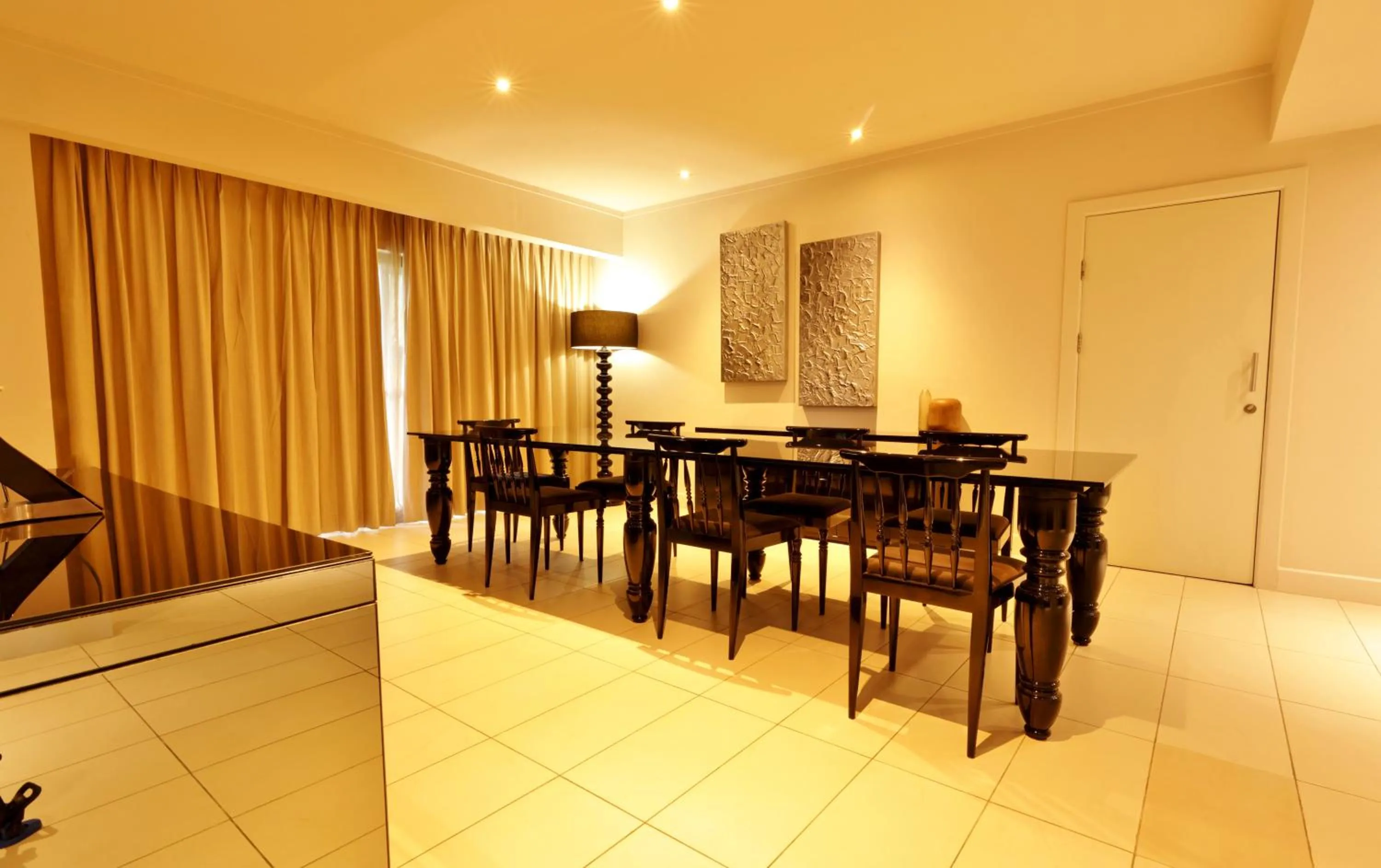 Dining area in Labadi Beach Hotel