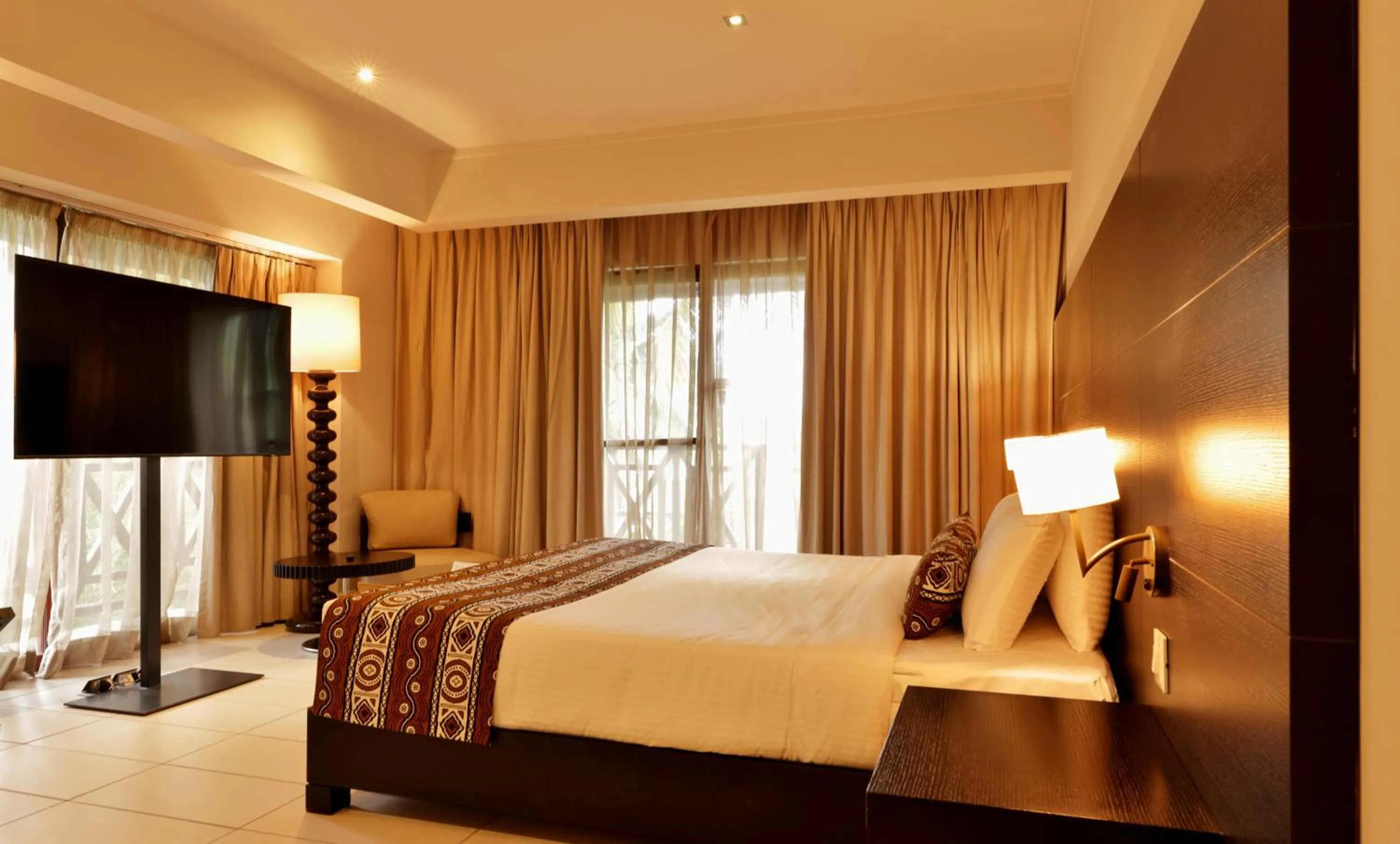 Bedroom in Labadi Beach Hotel