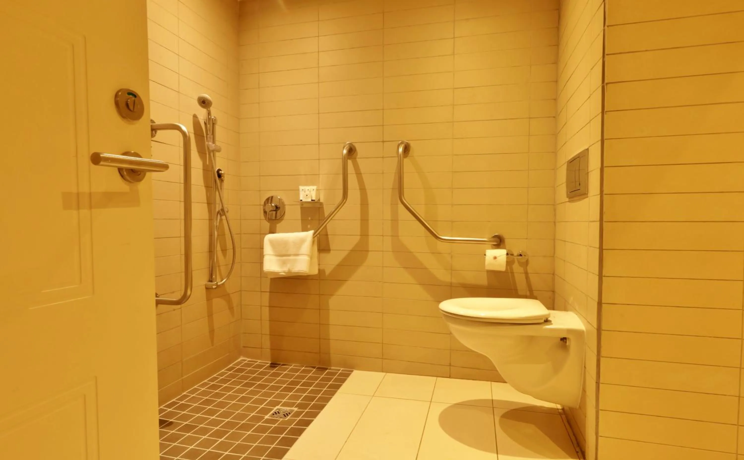 Bathroom in Labadi Beach Hotel