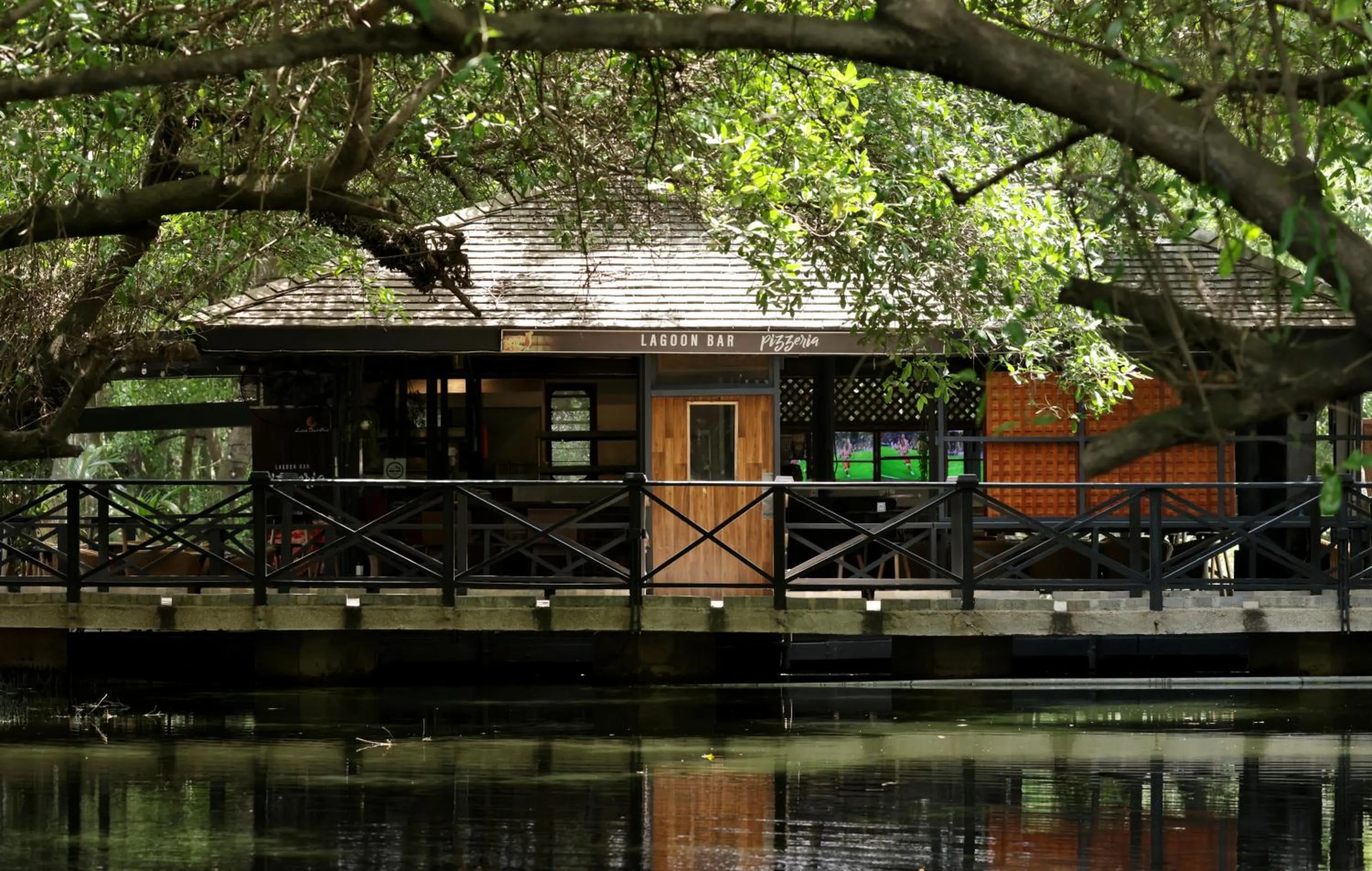 Property building in Labadi Beach Hotel