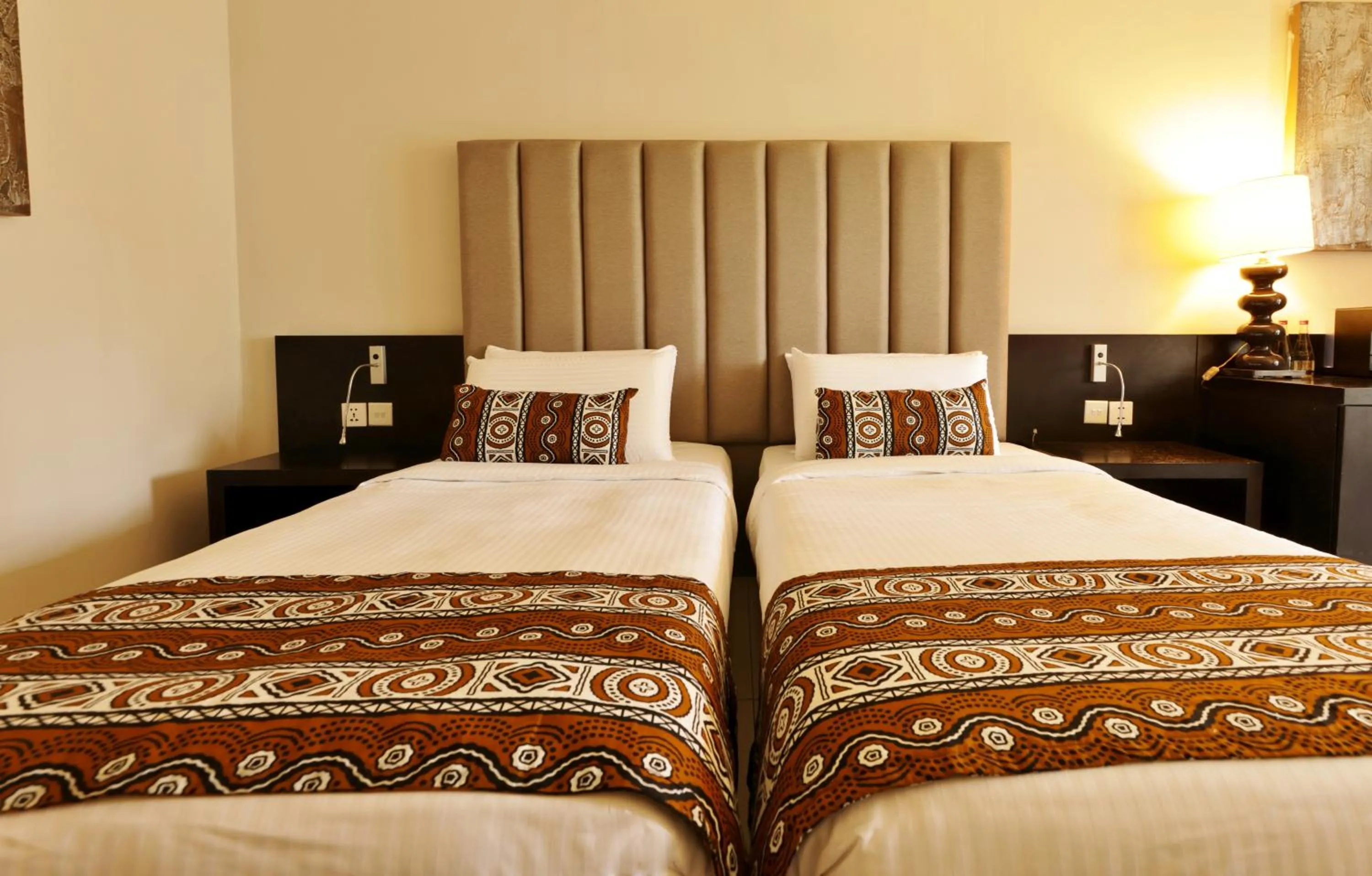 Bedroom in Labadi Beach Hotel