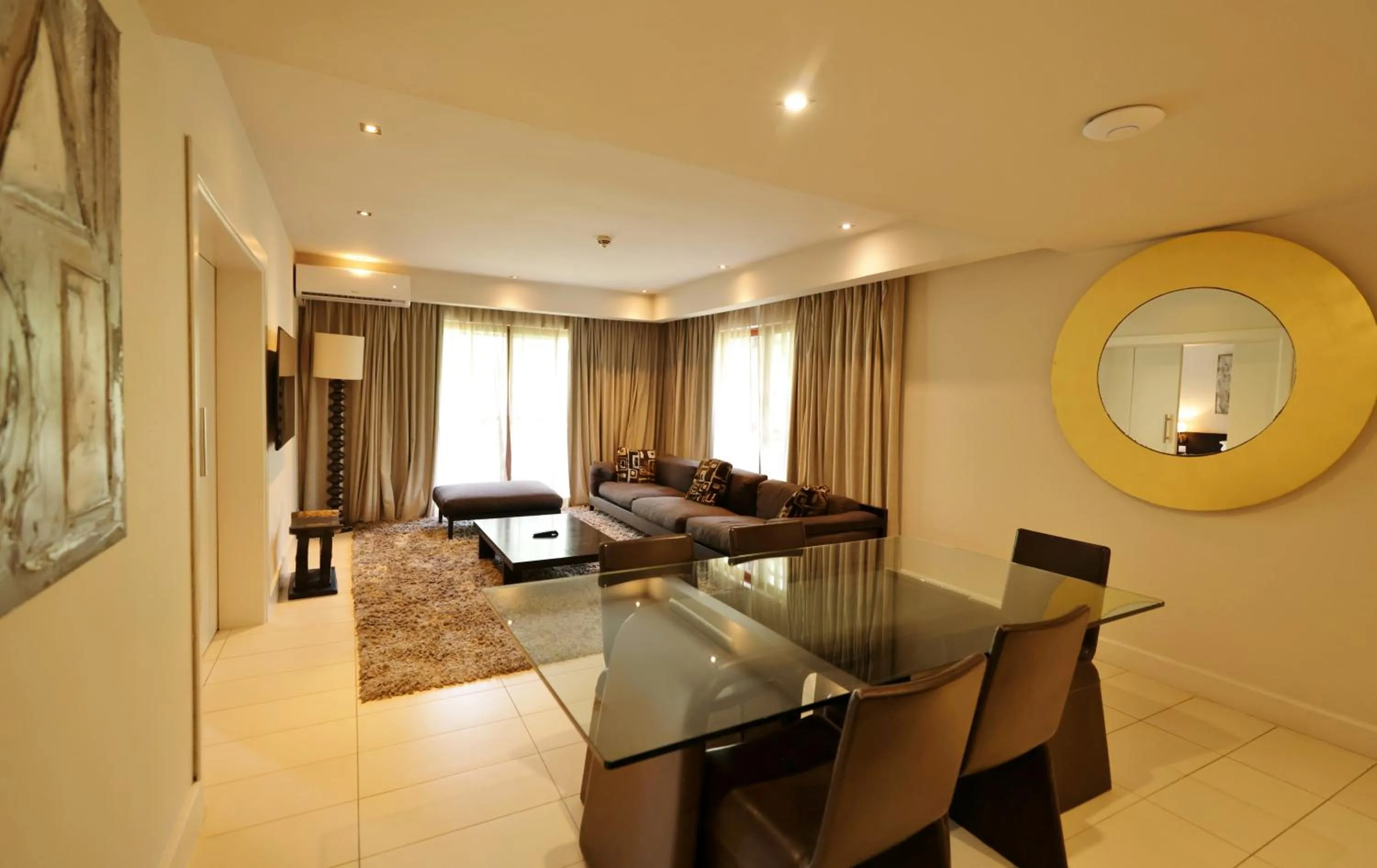 Living room in Labadi Beach Hotel