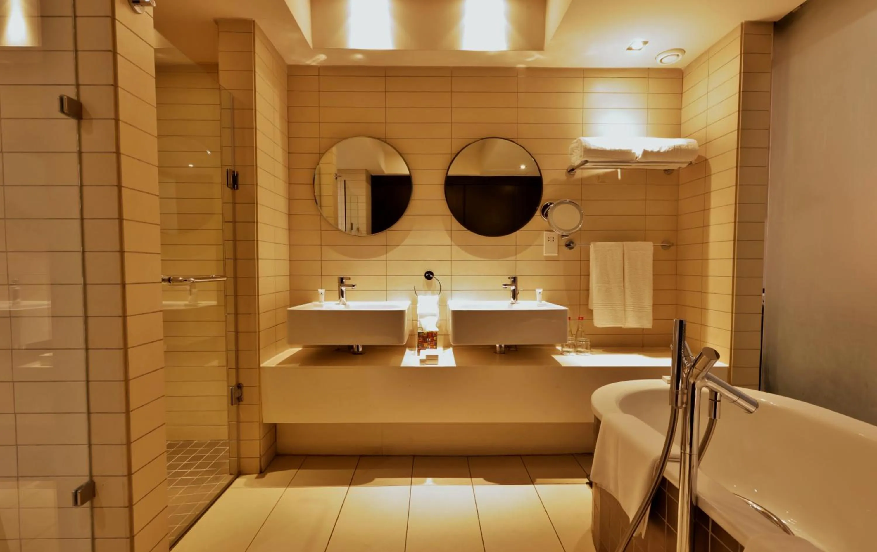 Shower in Labadi Beach Hotel