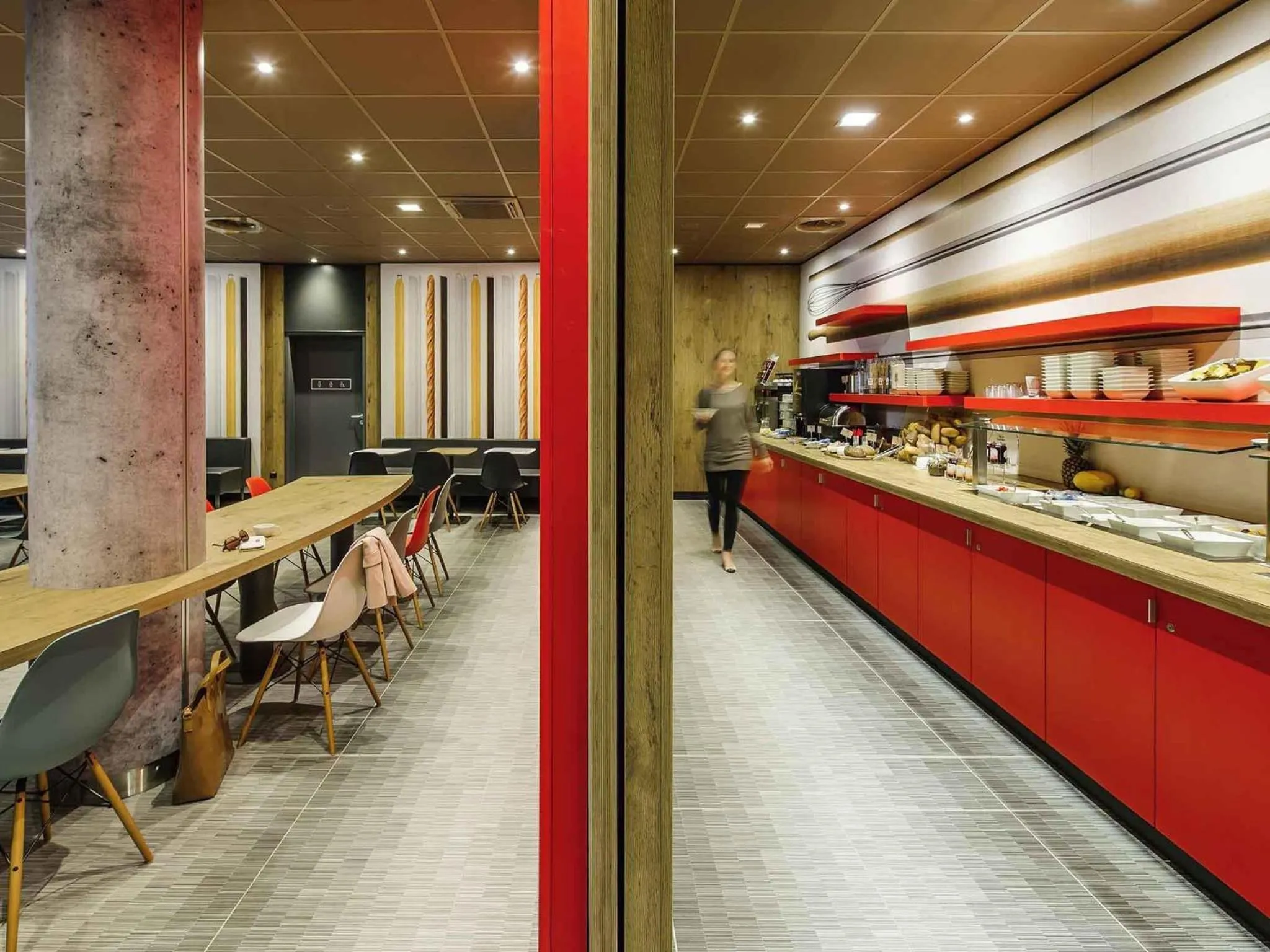 Breakfast in ibis Berlin Kurfuerstendamm