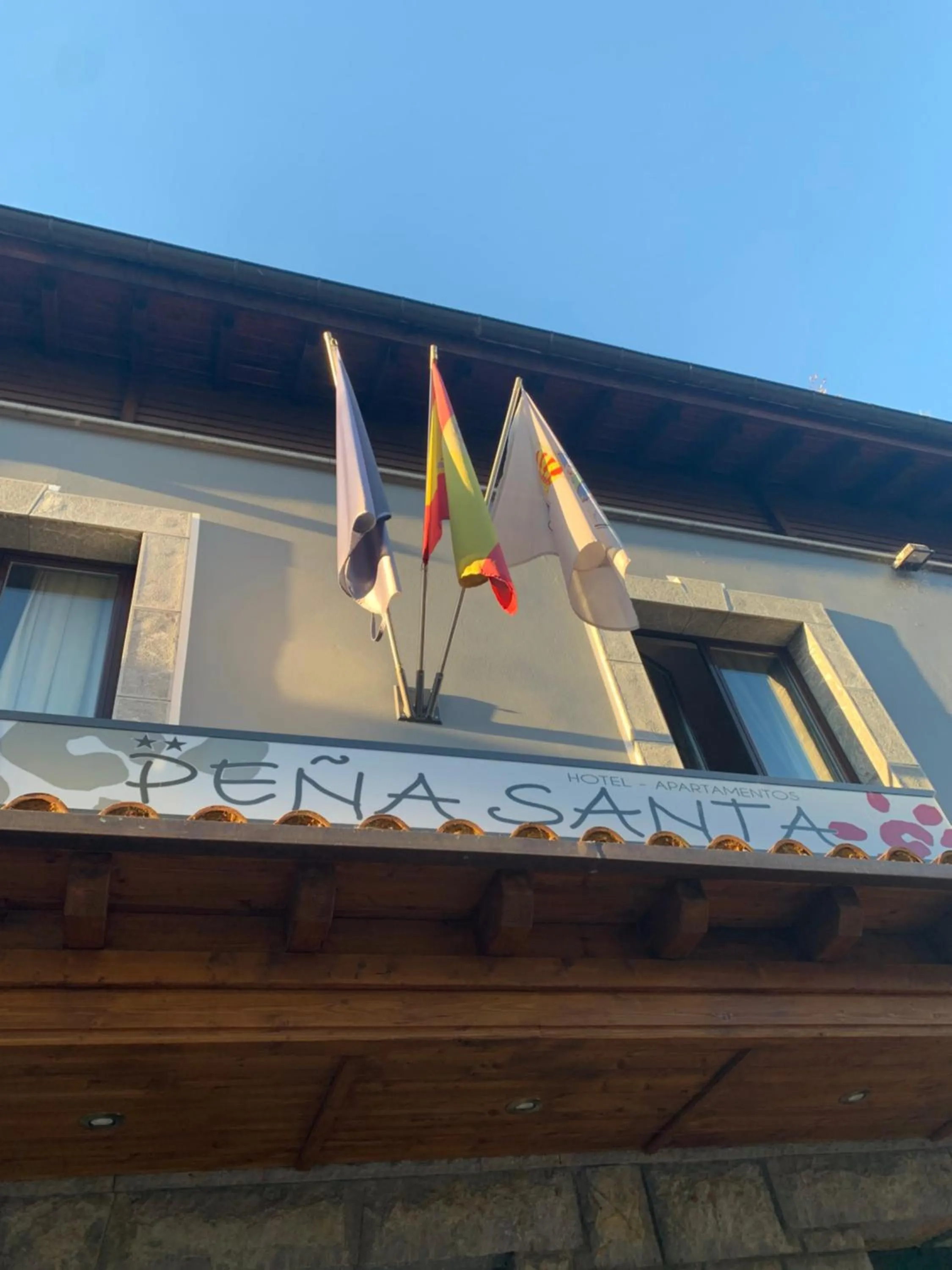 Facade/entrance in Hotel - Apartamentos Peña Santa