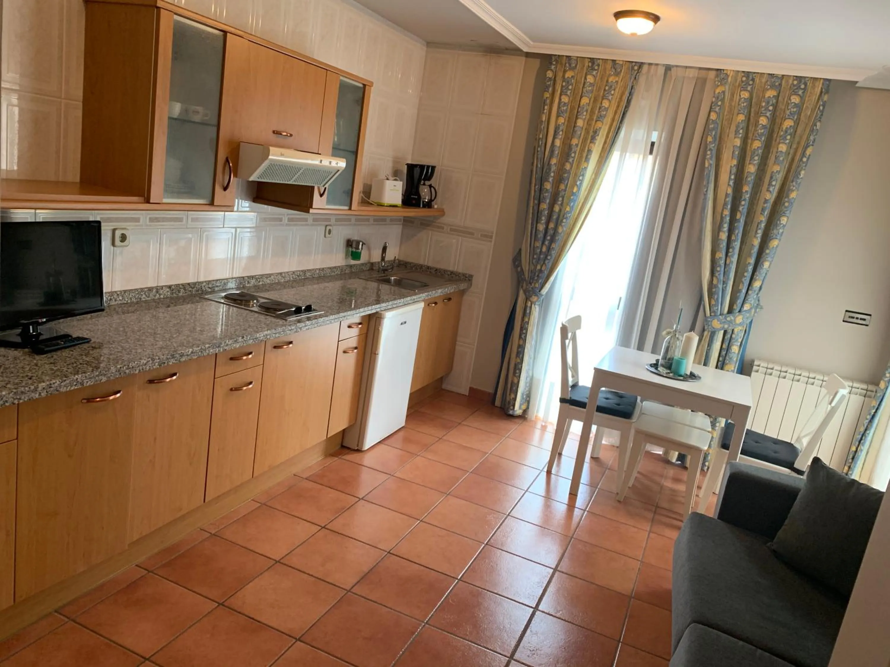 Bed in Hotel - Apartamentos Peña Santa