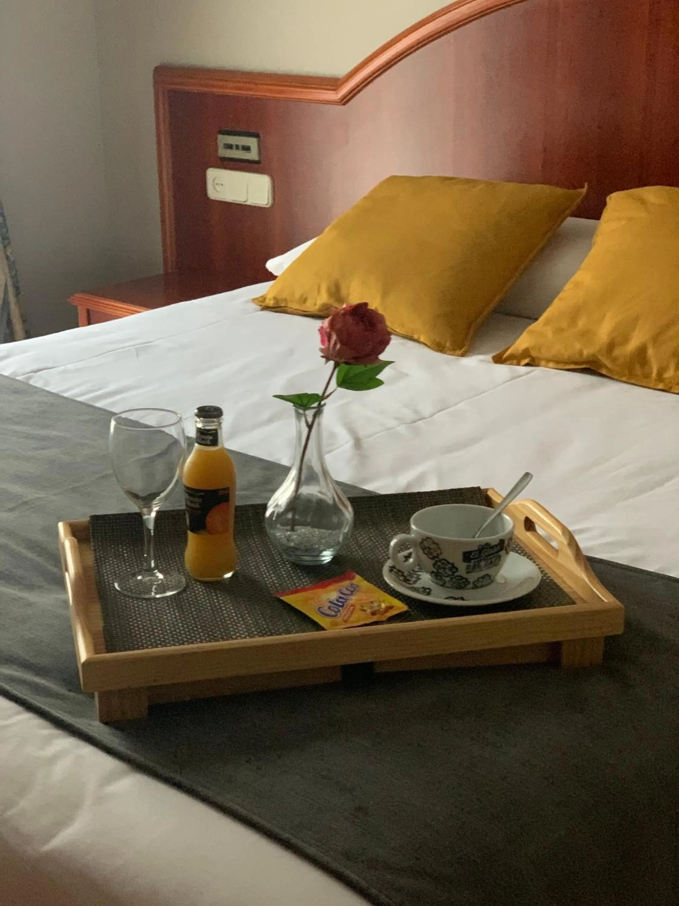 Bed in Hotel - Apartamentos Peña Santa