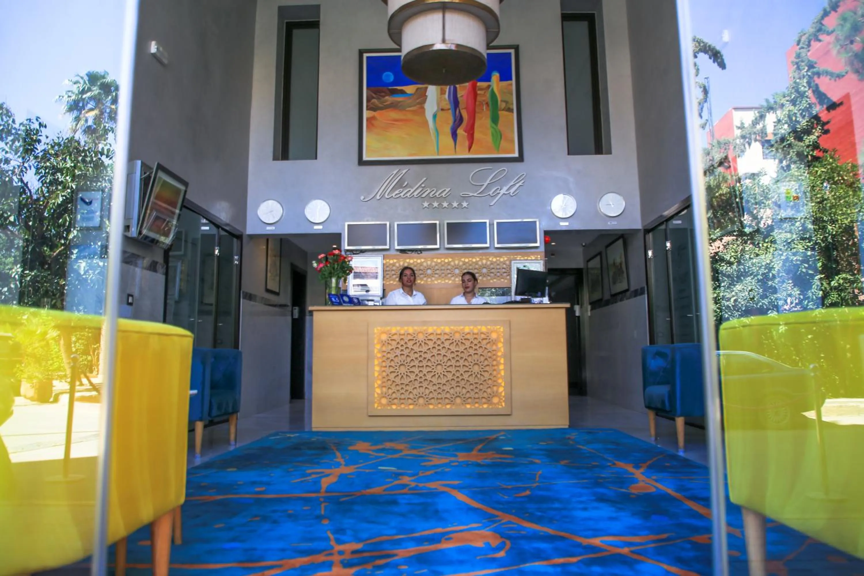 Lobby or reception in Medina Loft & Spa