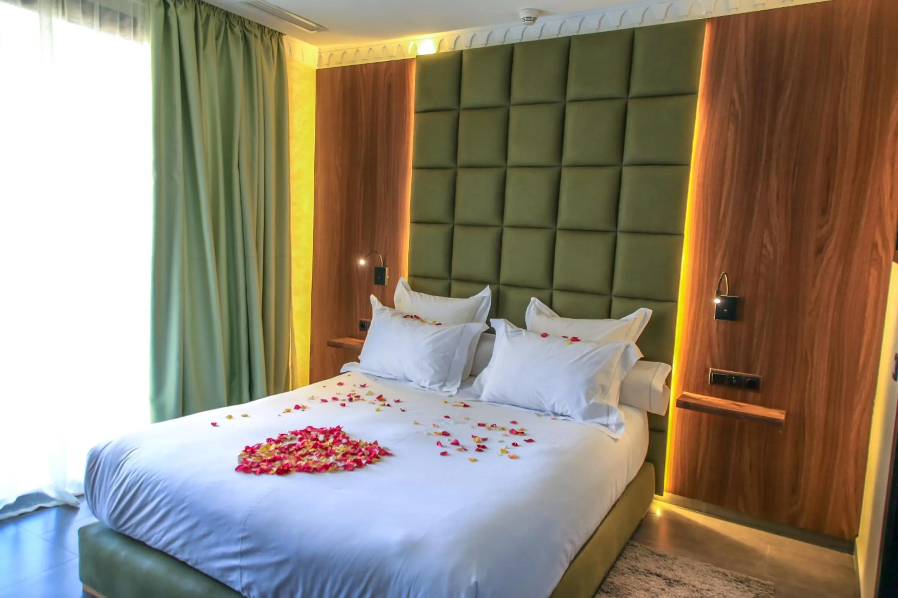 Bed in Medina Loft & Spa