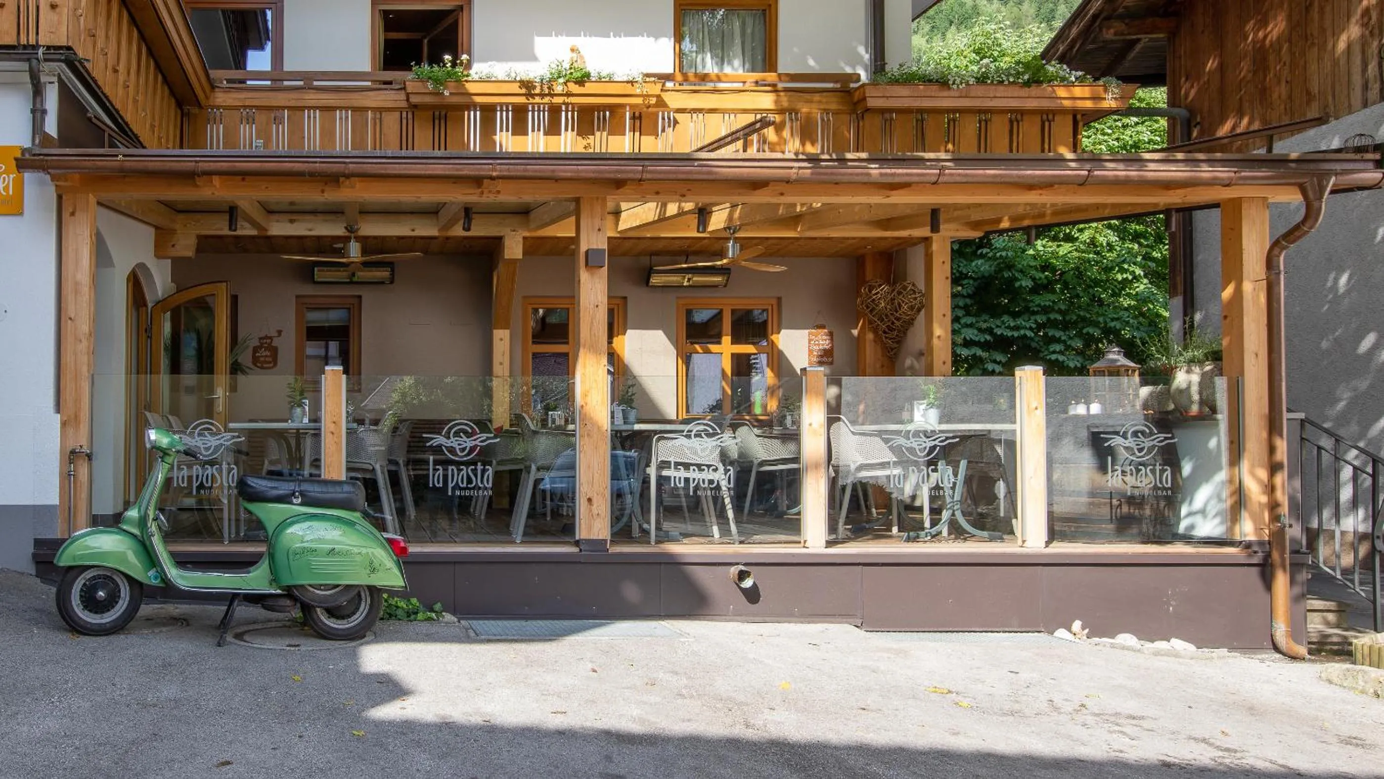 Staff in La Pasta Hotel Restaurant