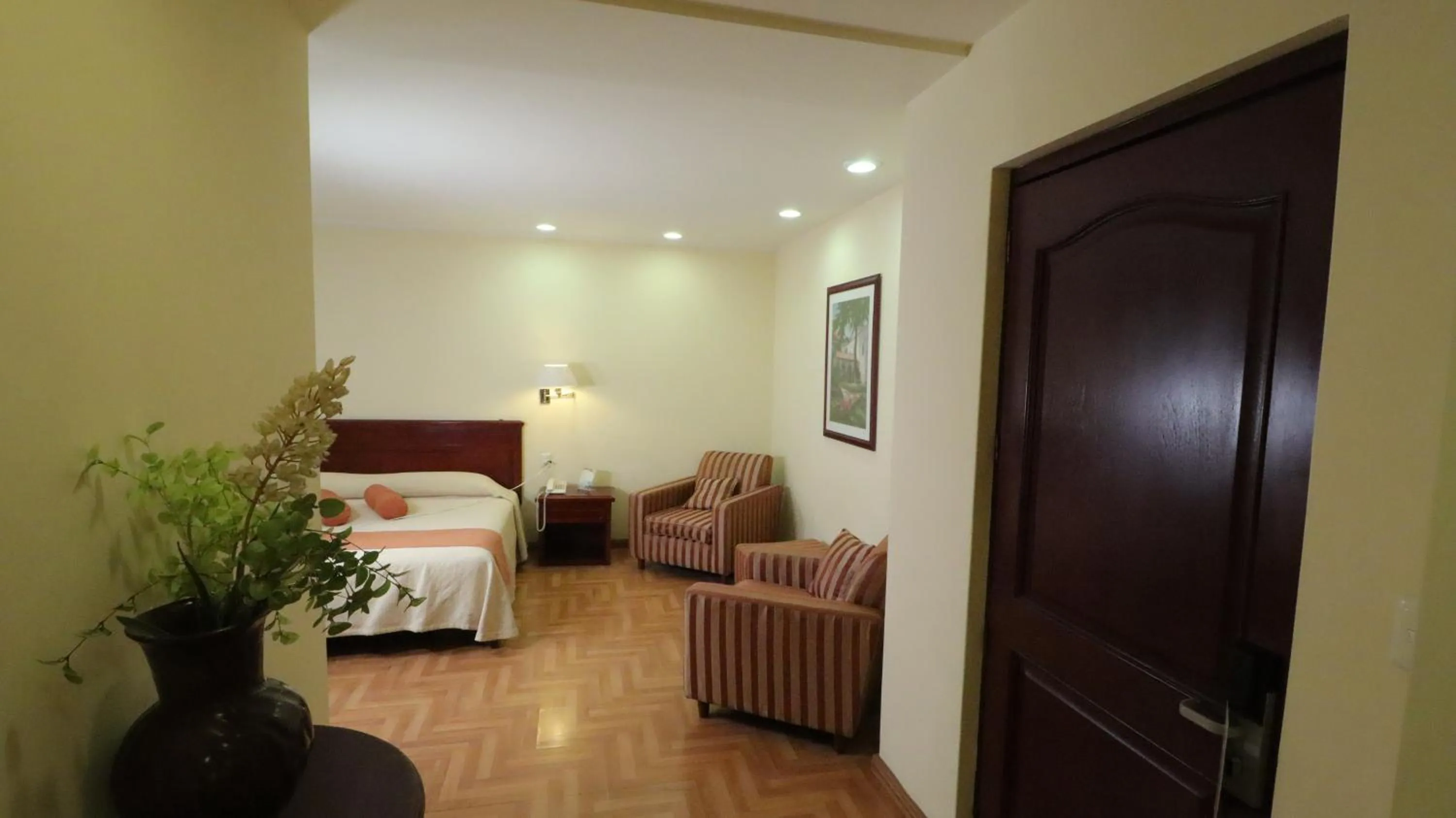 Property building, Bed in Hotel Casa Real Tehuacan